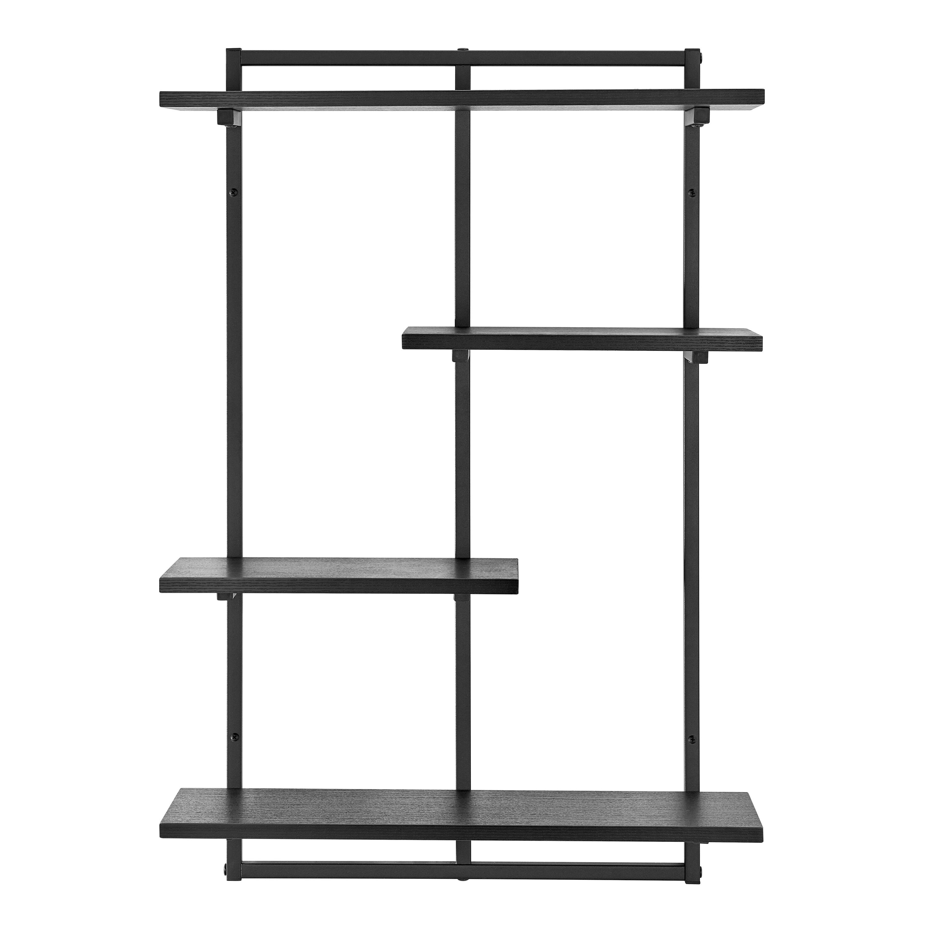 Danya B 7 85 In L X 23 6 In D X 34 5 In H Black Rectangular Bracket   63463777 