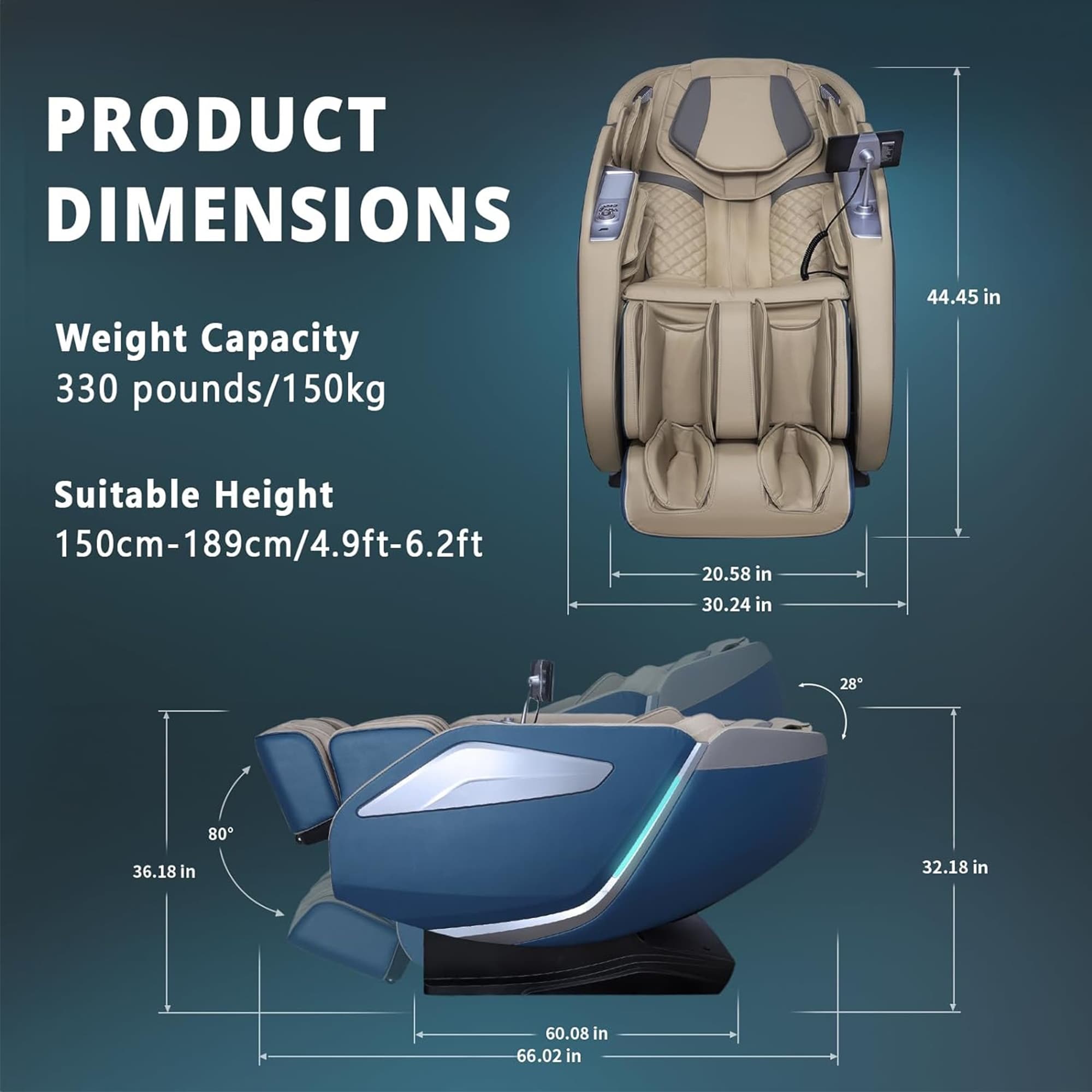 Medfinity HHA337-BLU recliners - View #5