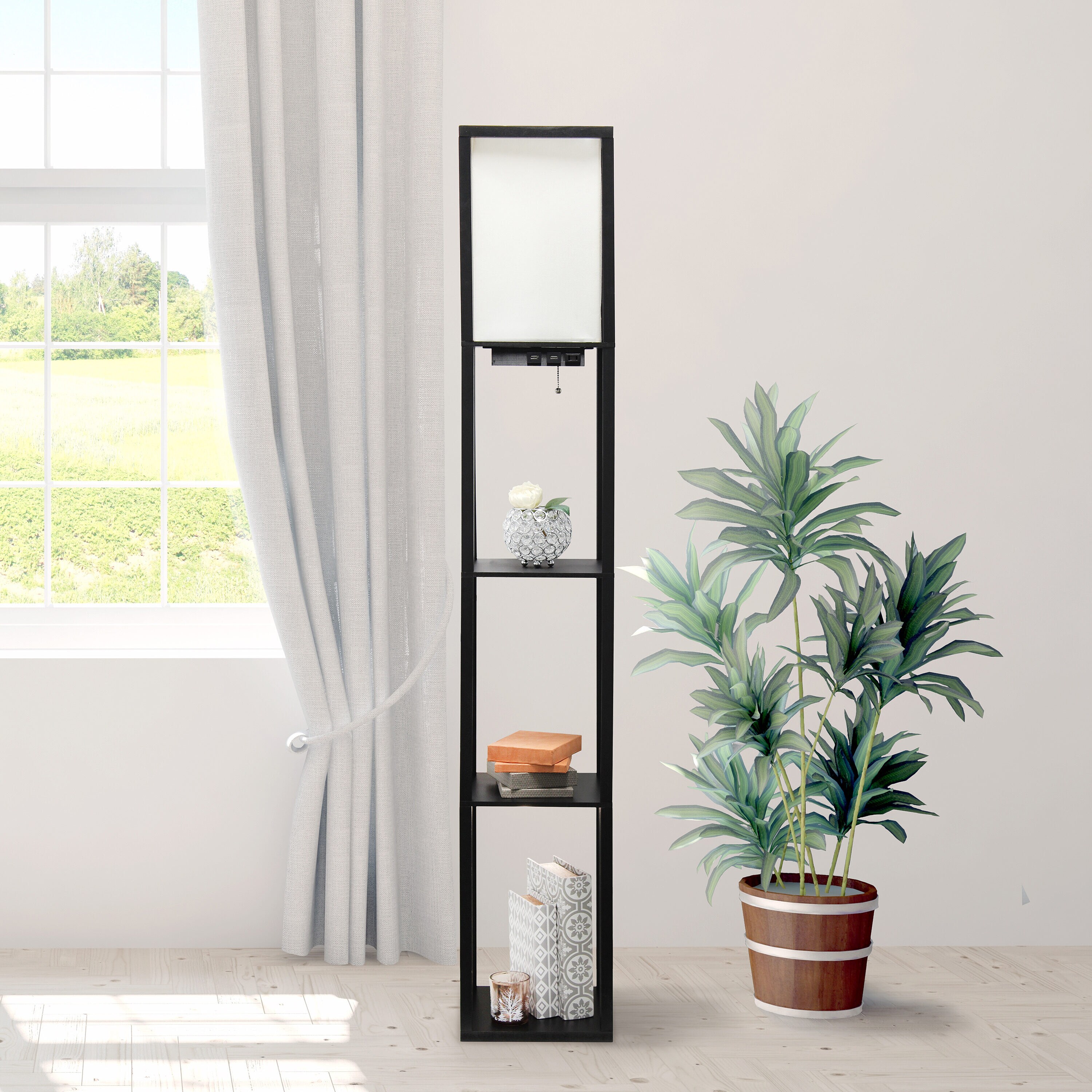Simple Designs LF5000-BLK floorlamps - View #5