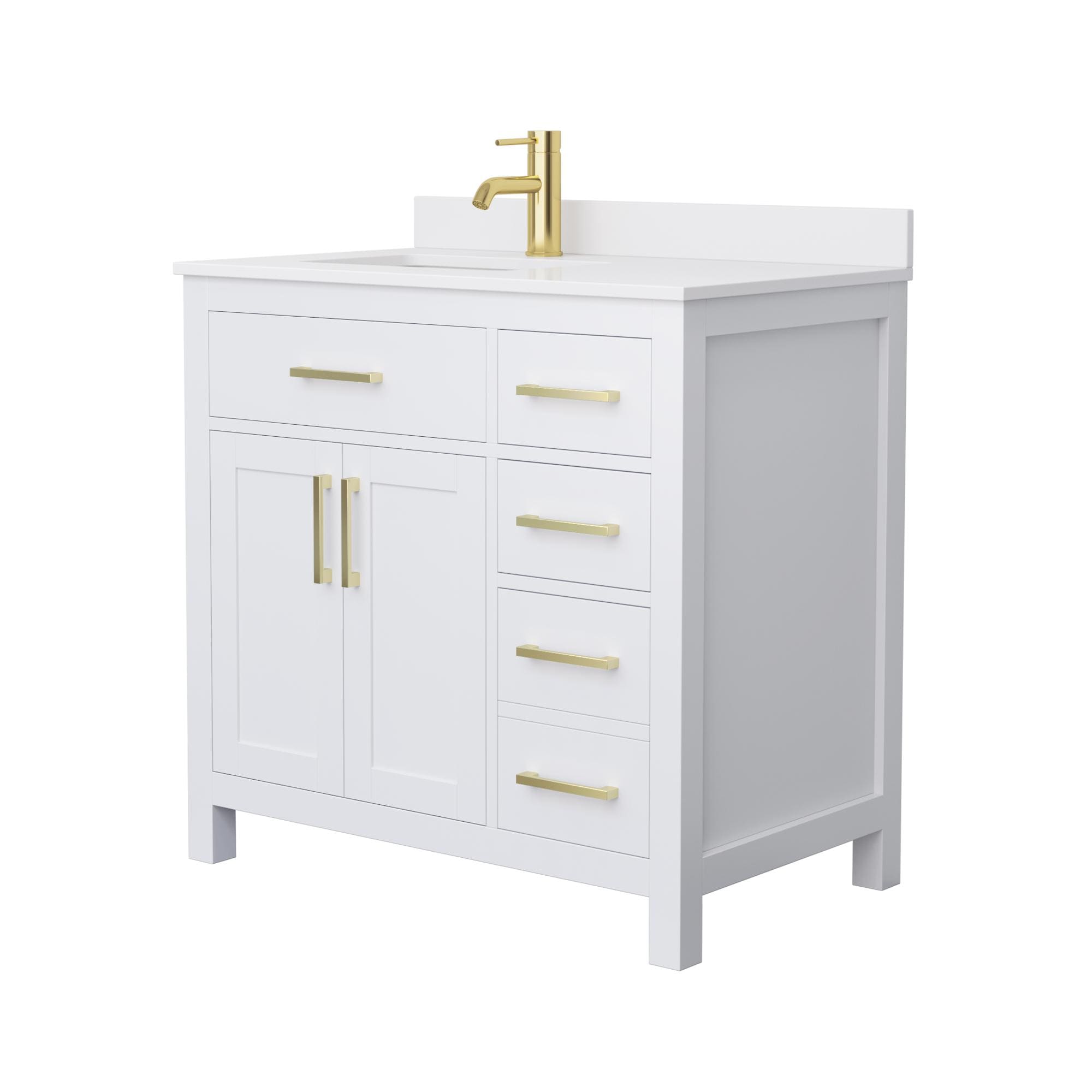 Wyndham Collection WCG242436SWGWCUNSMXX Bath-Vanity-Combo - View #2