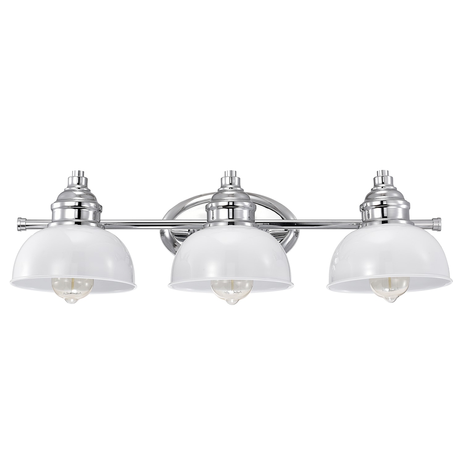 white farmhouse vanity light