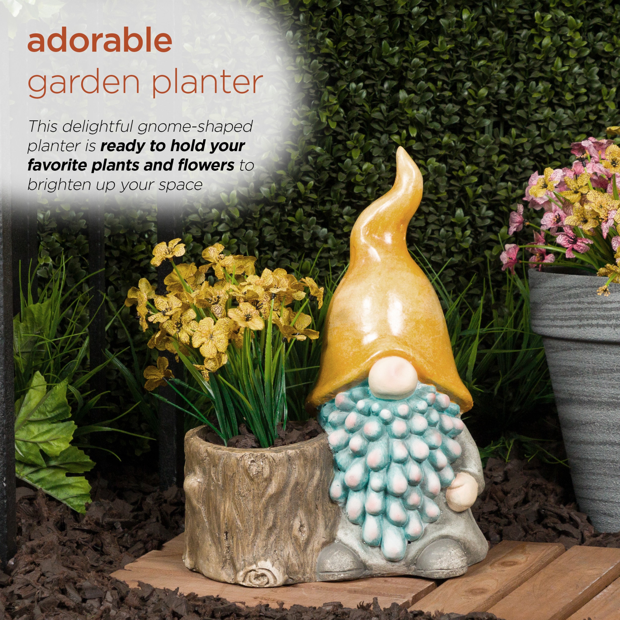 Alpine Corporation QWR1472 Garden-Statue - View #7