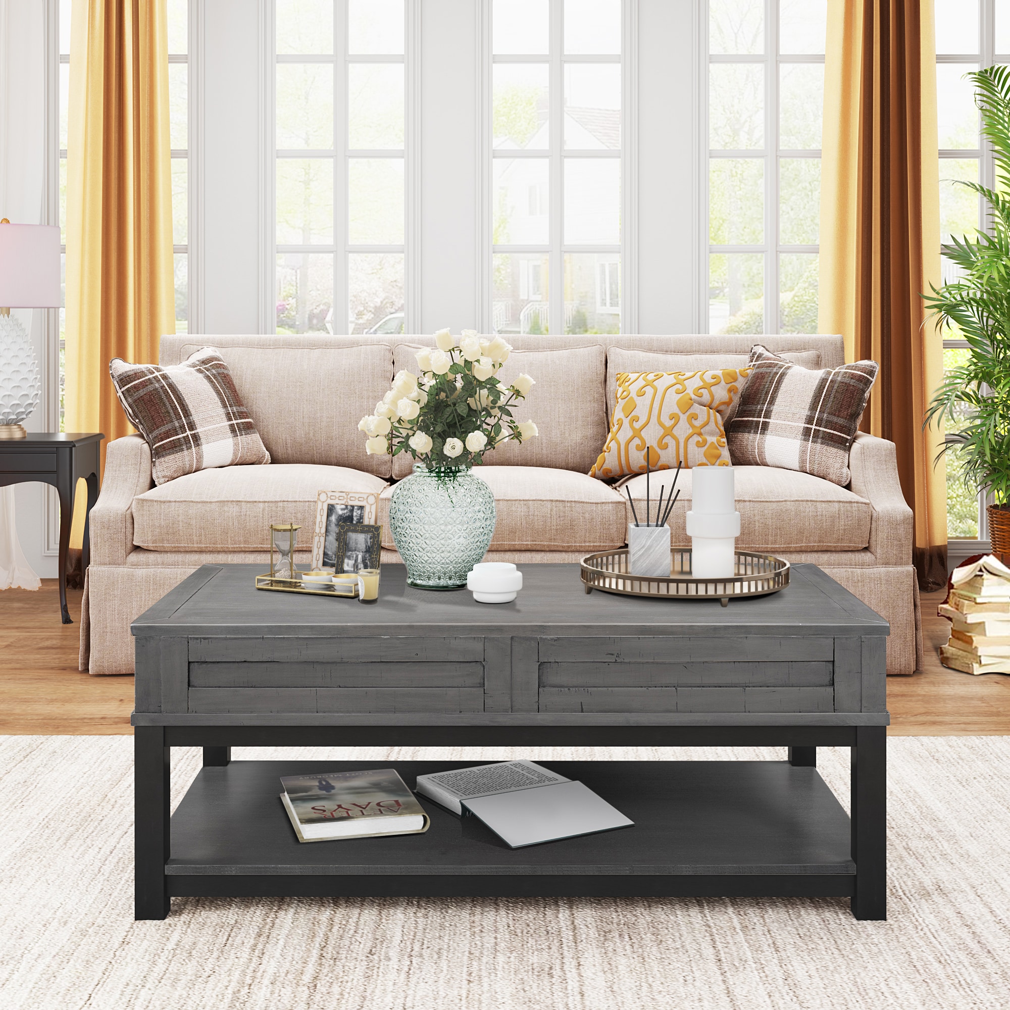 Clihome MA-WF-HT-16045 Coffee-Tables - View #3