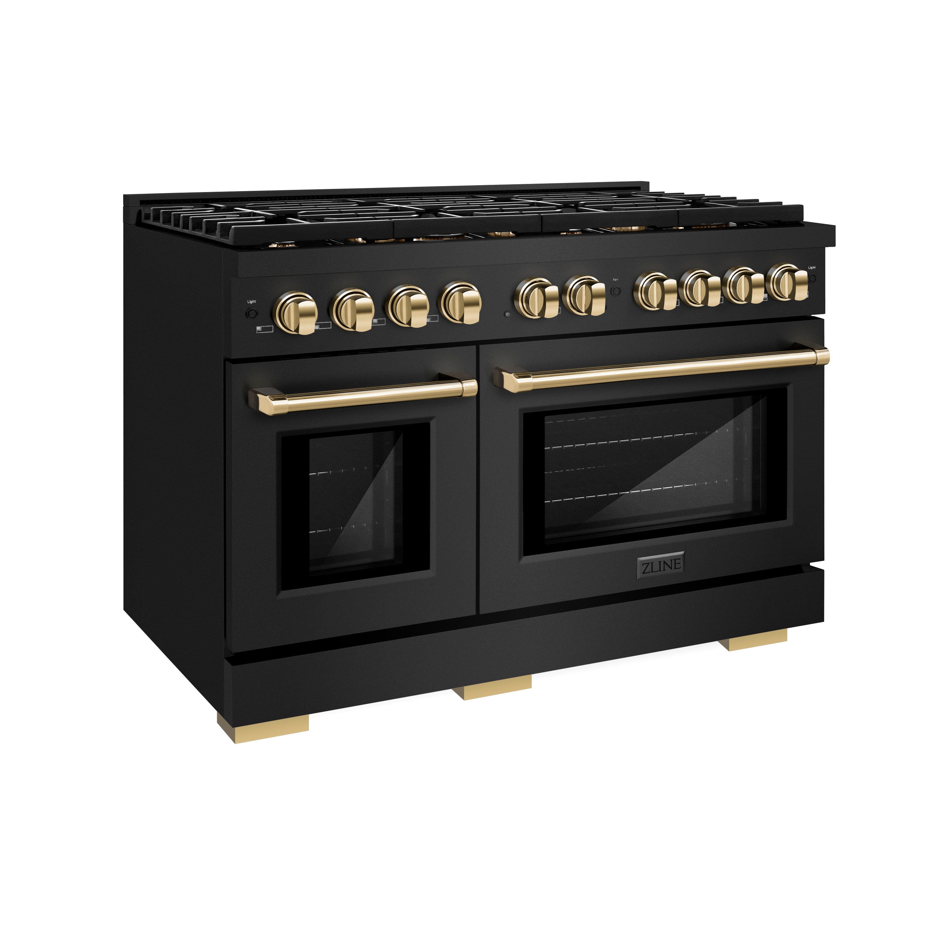 ZLINE KITCHEN & BATH SDRBZ-48-G Double-Dual-Fuel-Ranges - View #2