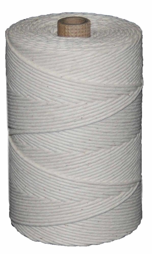 t.w . Evans Cordage 09-452 Number-4-1/2 Polished Beef Cotton Twine with 2-Pound Tube, 950-Feet
