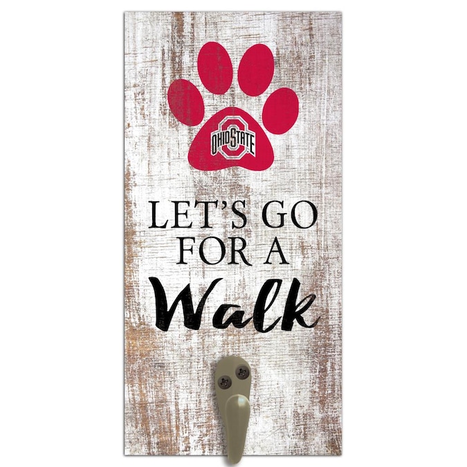 Fan Creations Ohio State University Leash Holder 6x12 Sign In The Wall Art Department At Com - Ohio State University Wall Art