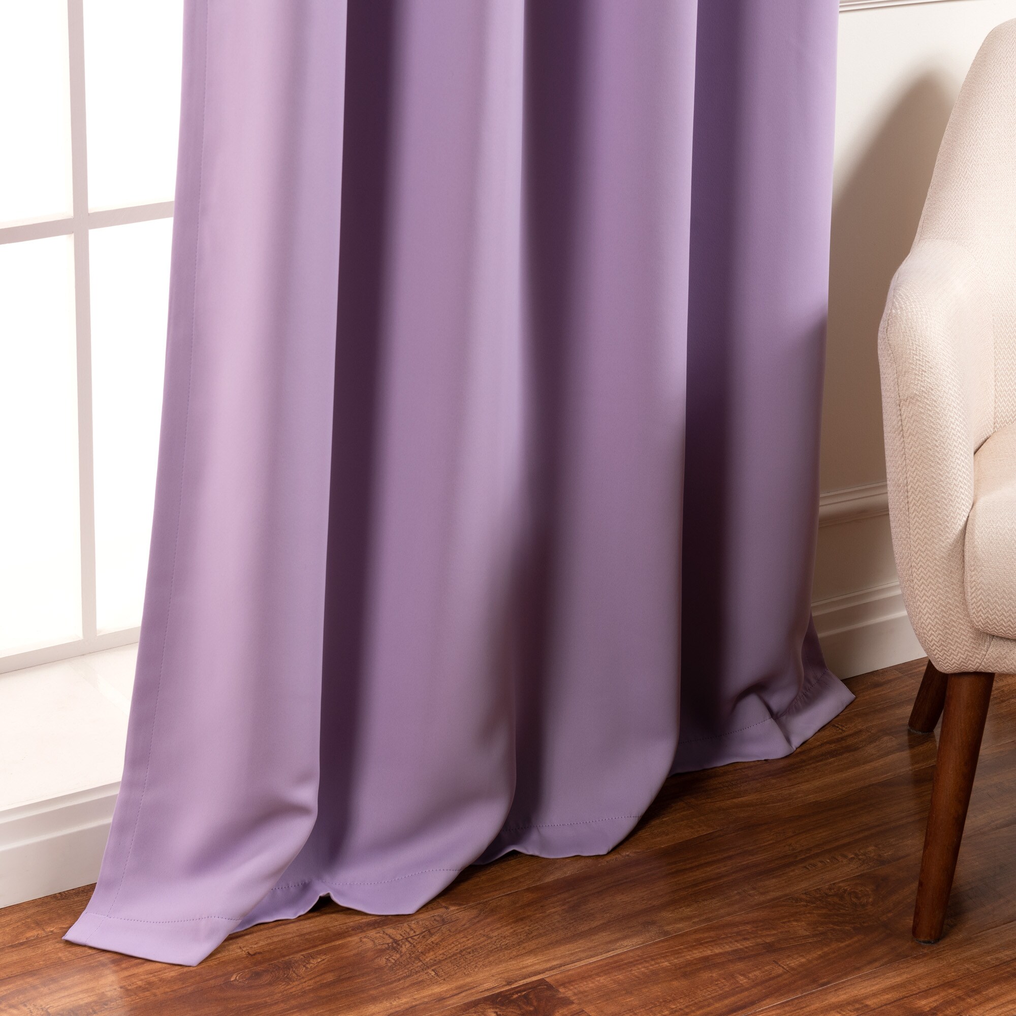 Best Home Fashion GROM-108-LAVENDER curtains - View #5