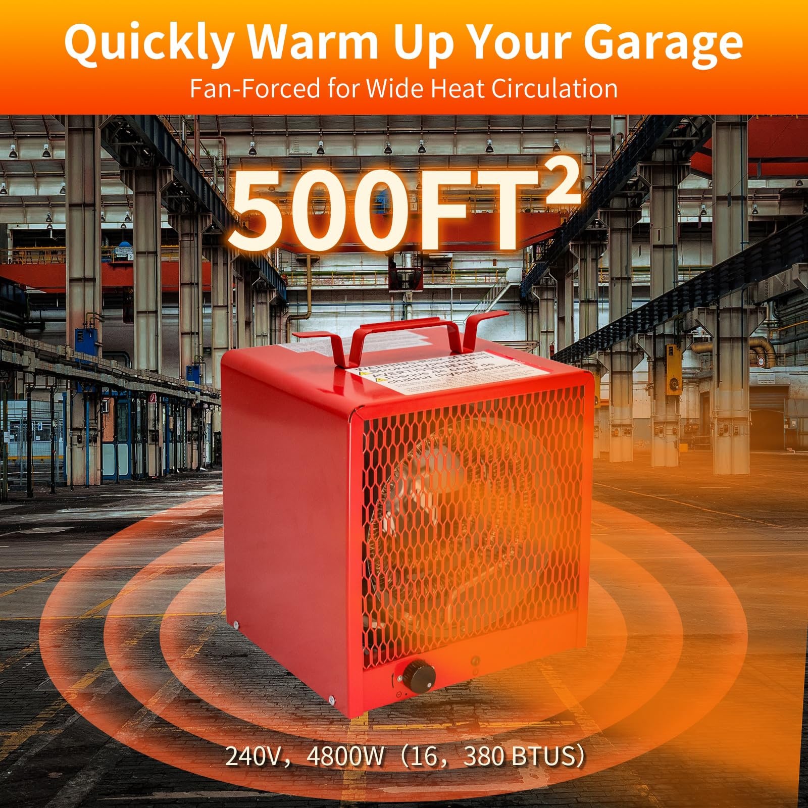 EdenDirect NCBK0408014 Electric-Garage-Heaters - View #2