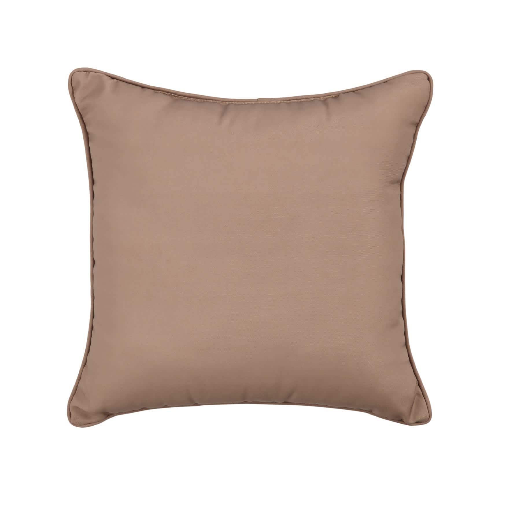 BrylaneHome 196391588811 BH Outdoor Performance 16-in Sq. Toss Pillow