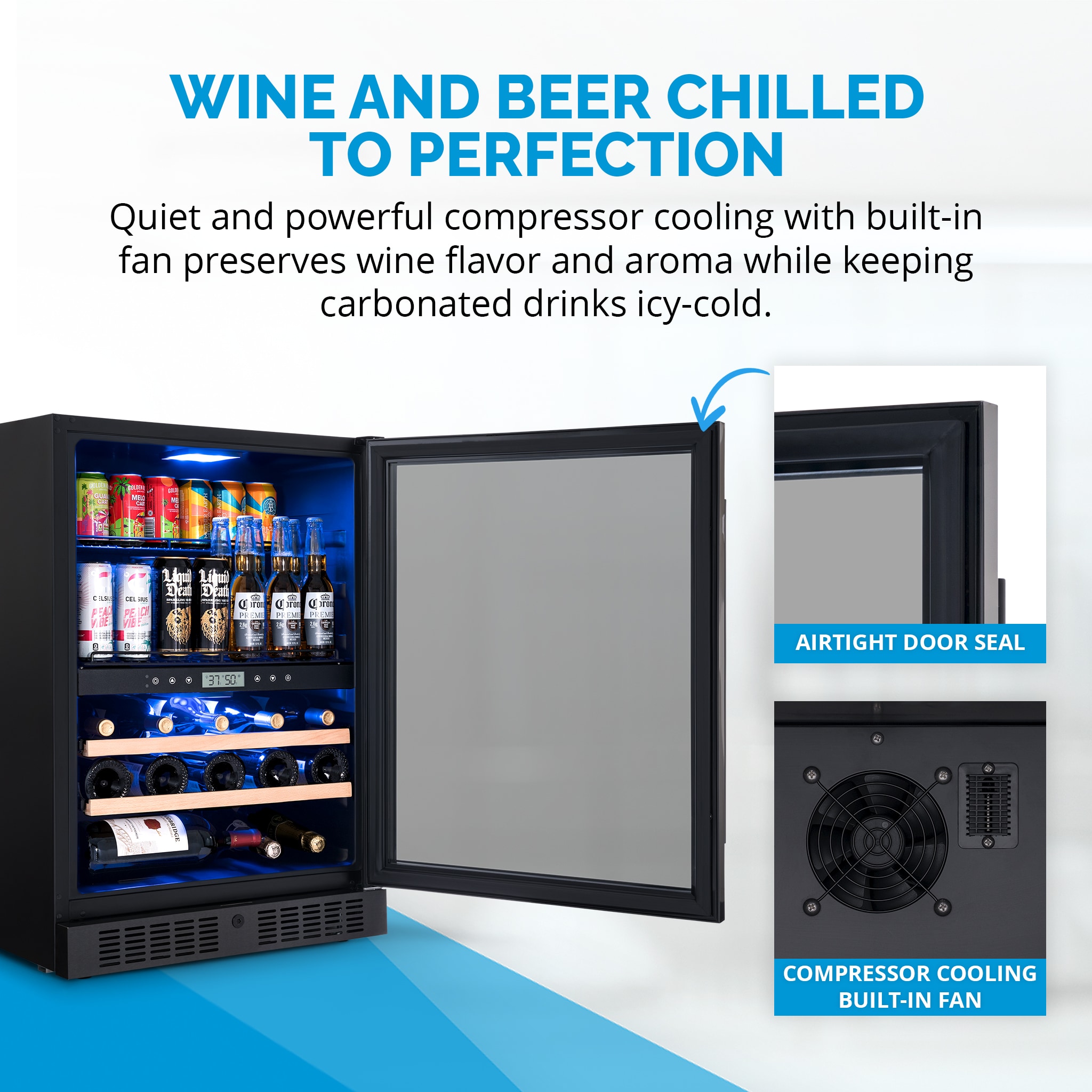 NewAir AWB-401DB-B Wine-Chillers - View #4