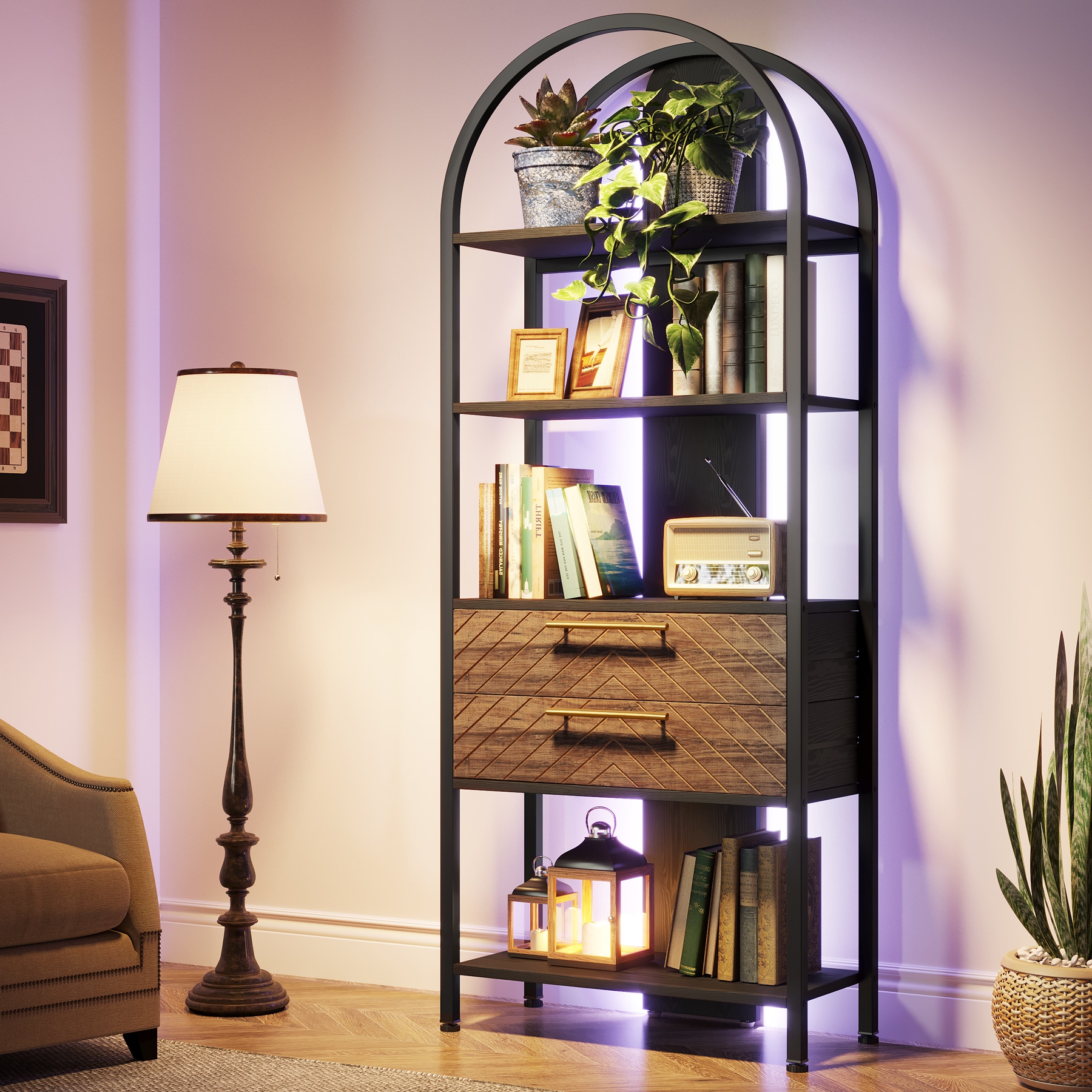 Tribesigns HOGA-XK00269 bookcases - View #3