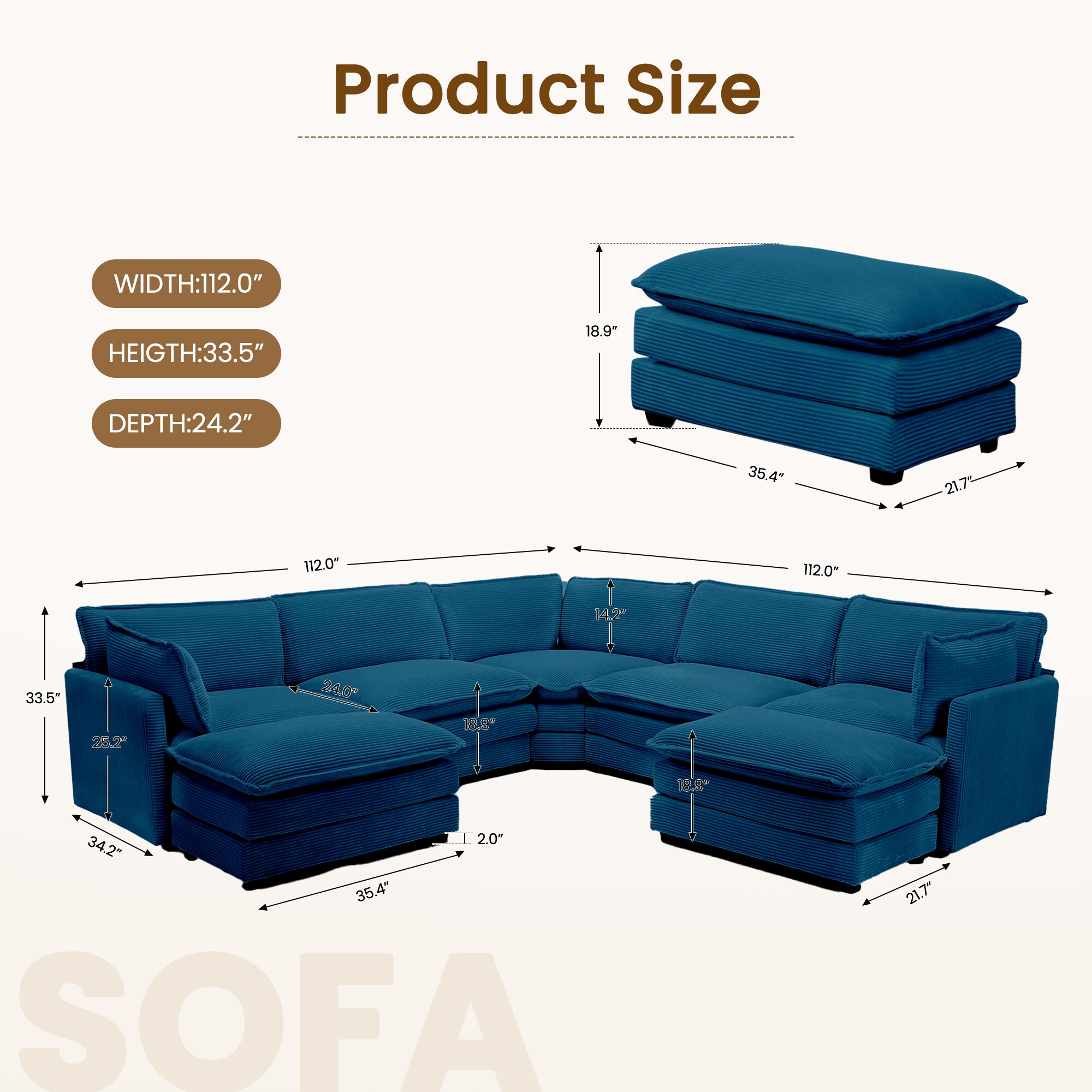 JEAREY LDTZ-MB Sofas-Loveseats - View #11