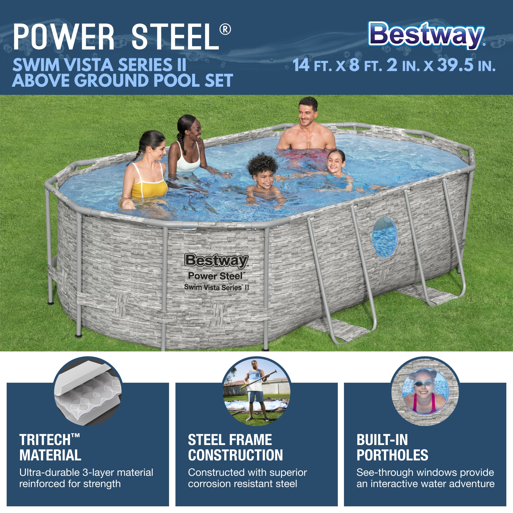 Bestway 133276 Above-Ground-Pools - View #2