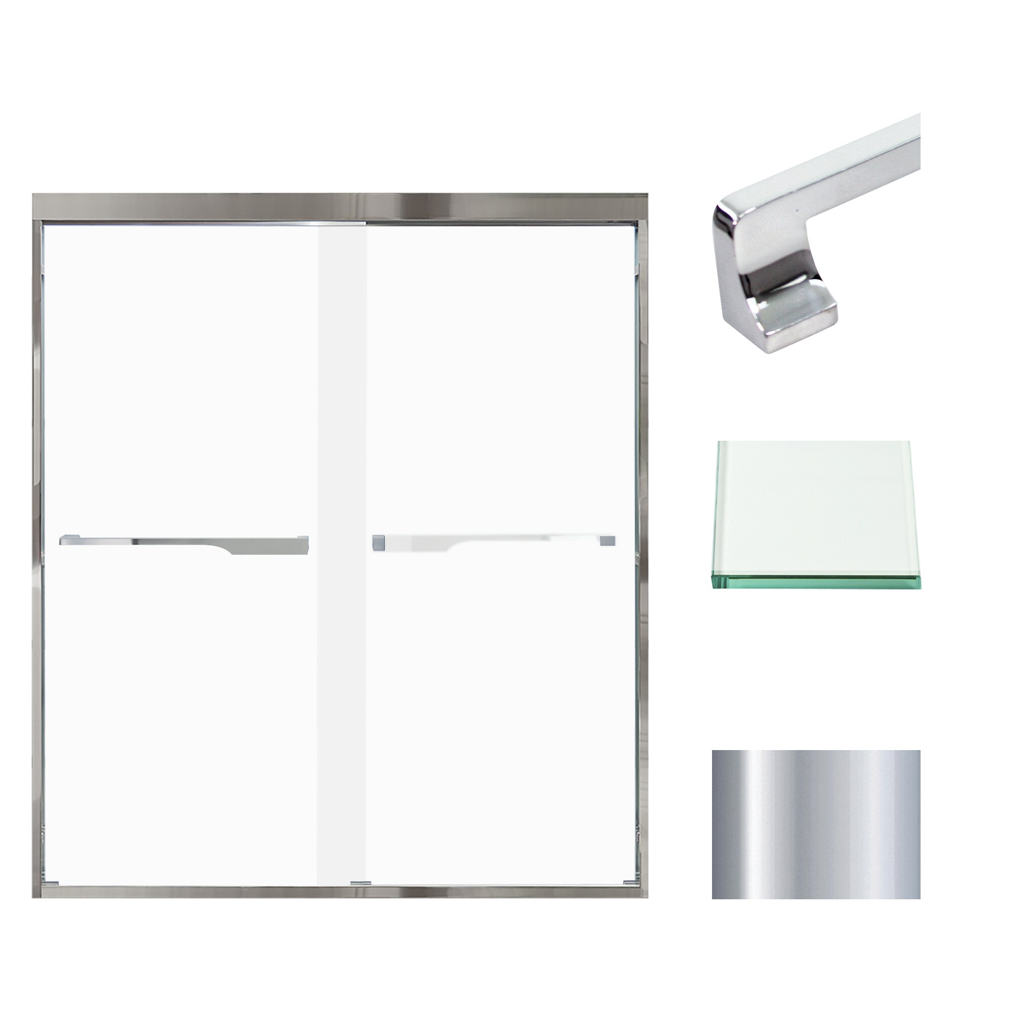 Transolid FBPT607008F-J-PC Shower-Doors - View #2