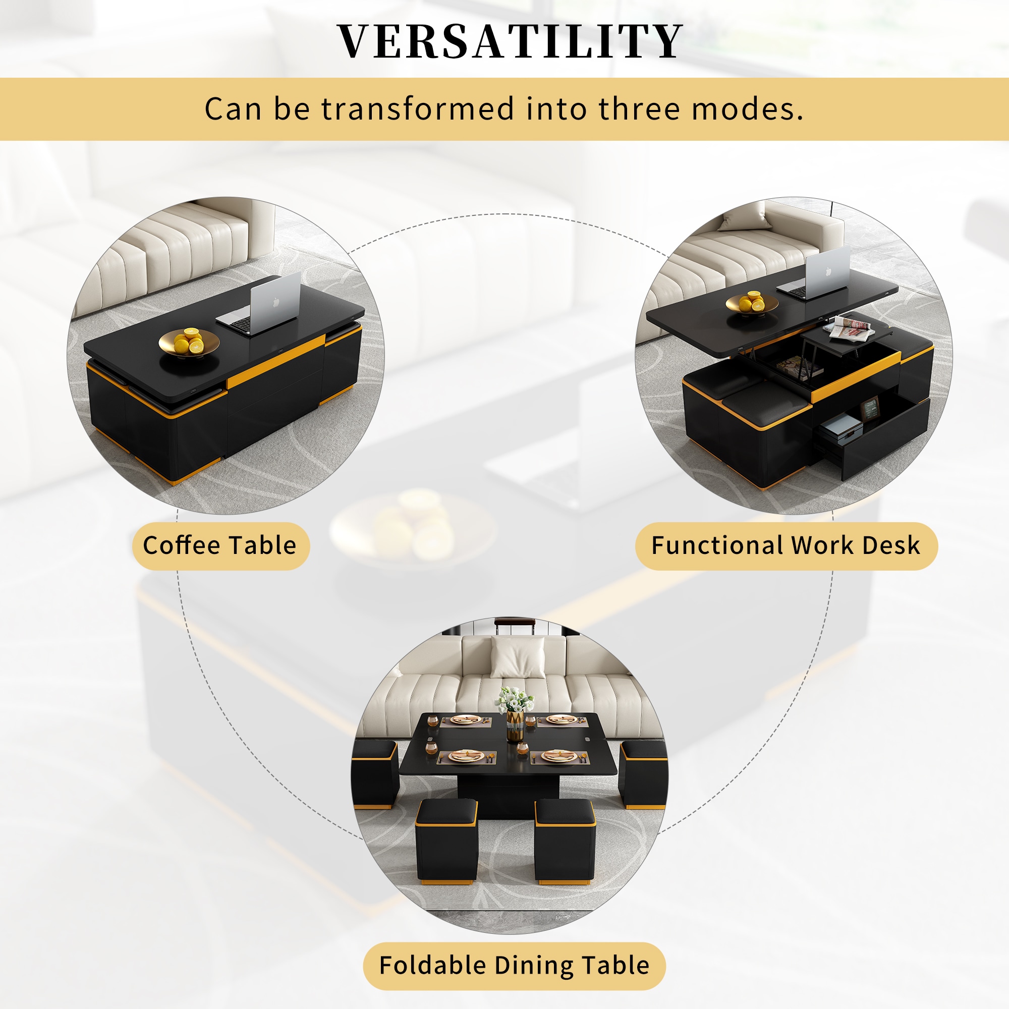 LOVMOR SF-Y-N724P292506B Coffee-Tables - View #4