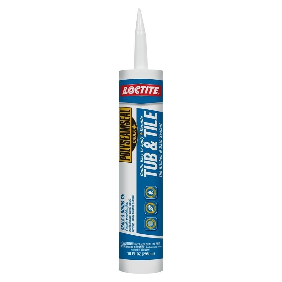 Loctite Polyseamseal Clear Acrylic Latex Tub and Tile Adhesive Caulk 10 oz  