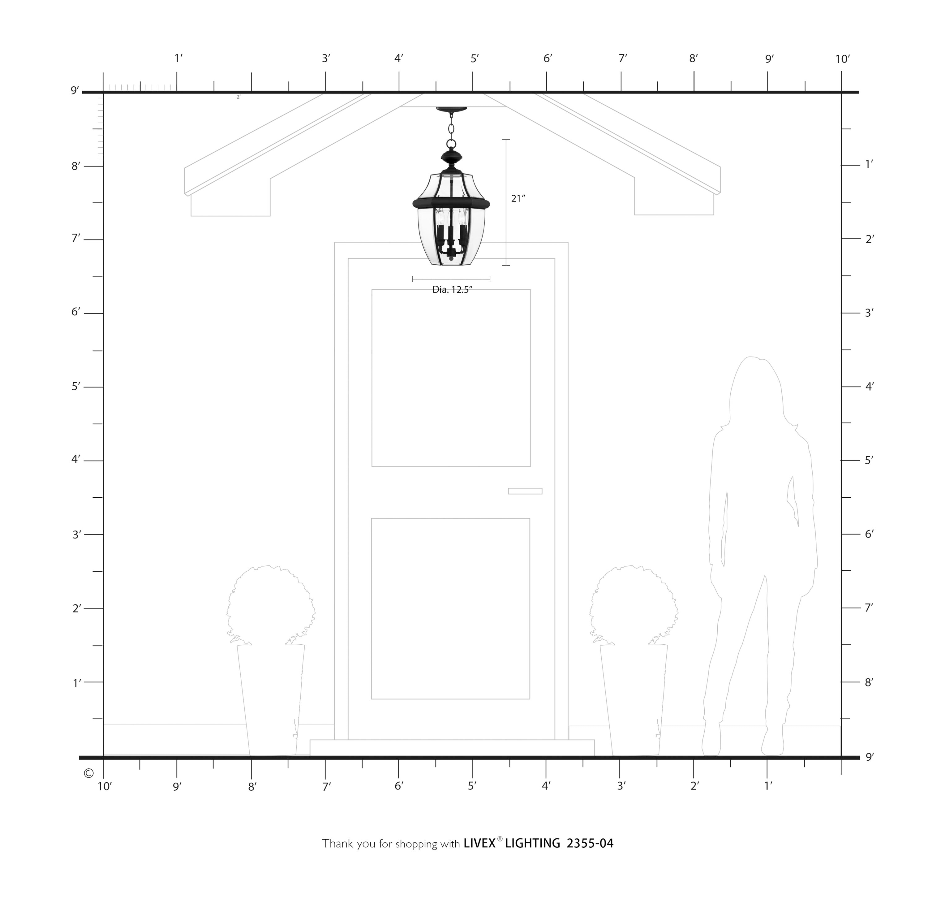 Livex Lighting 2355-04 Pendant-Lights - View #6
