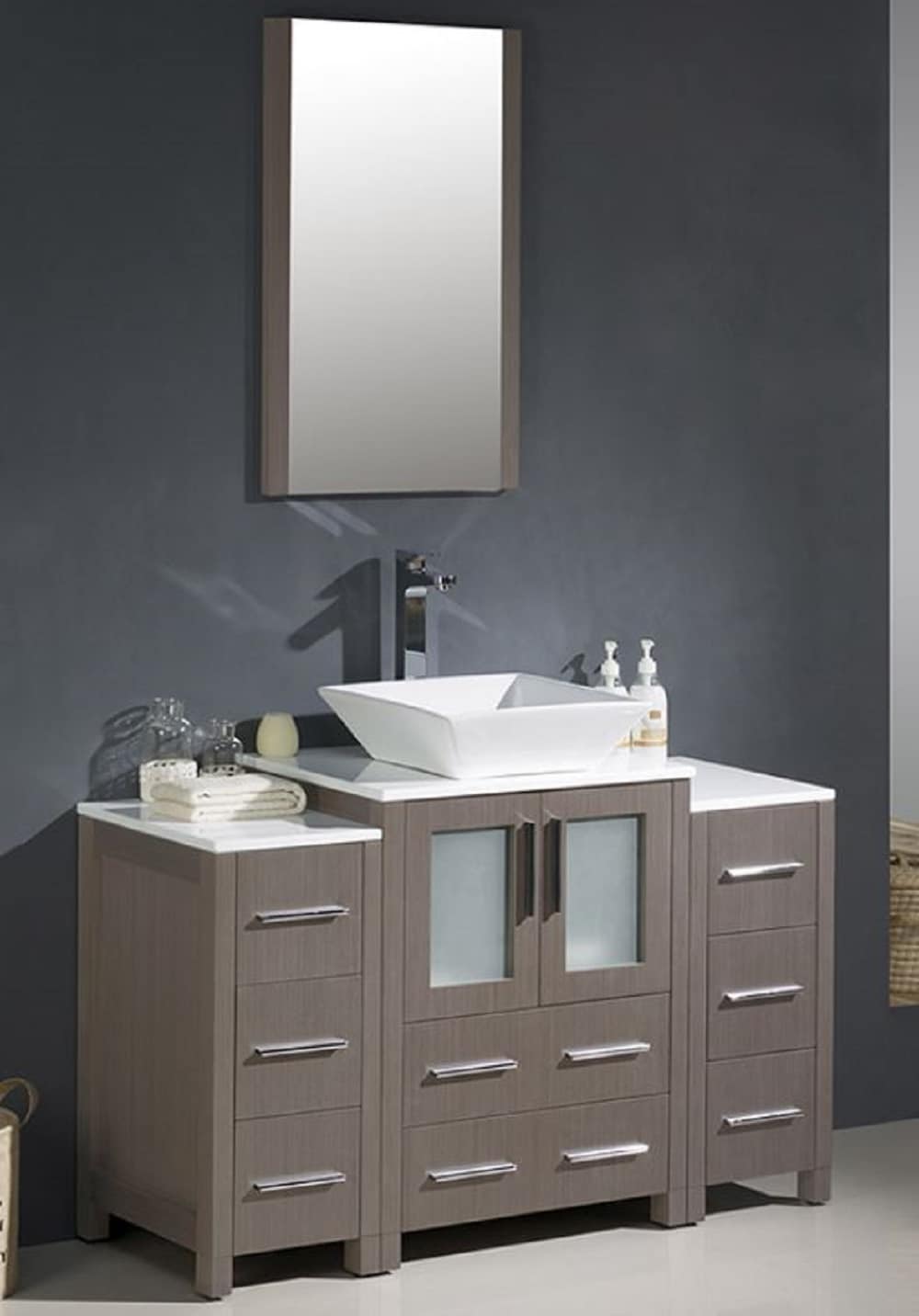 Fresca FVN62-122412GO-VSL Bath-Vanity-Combo - View #2