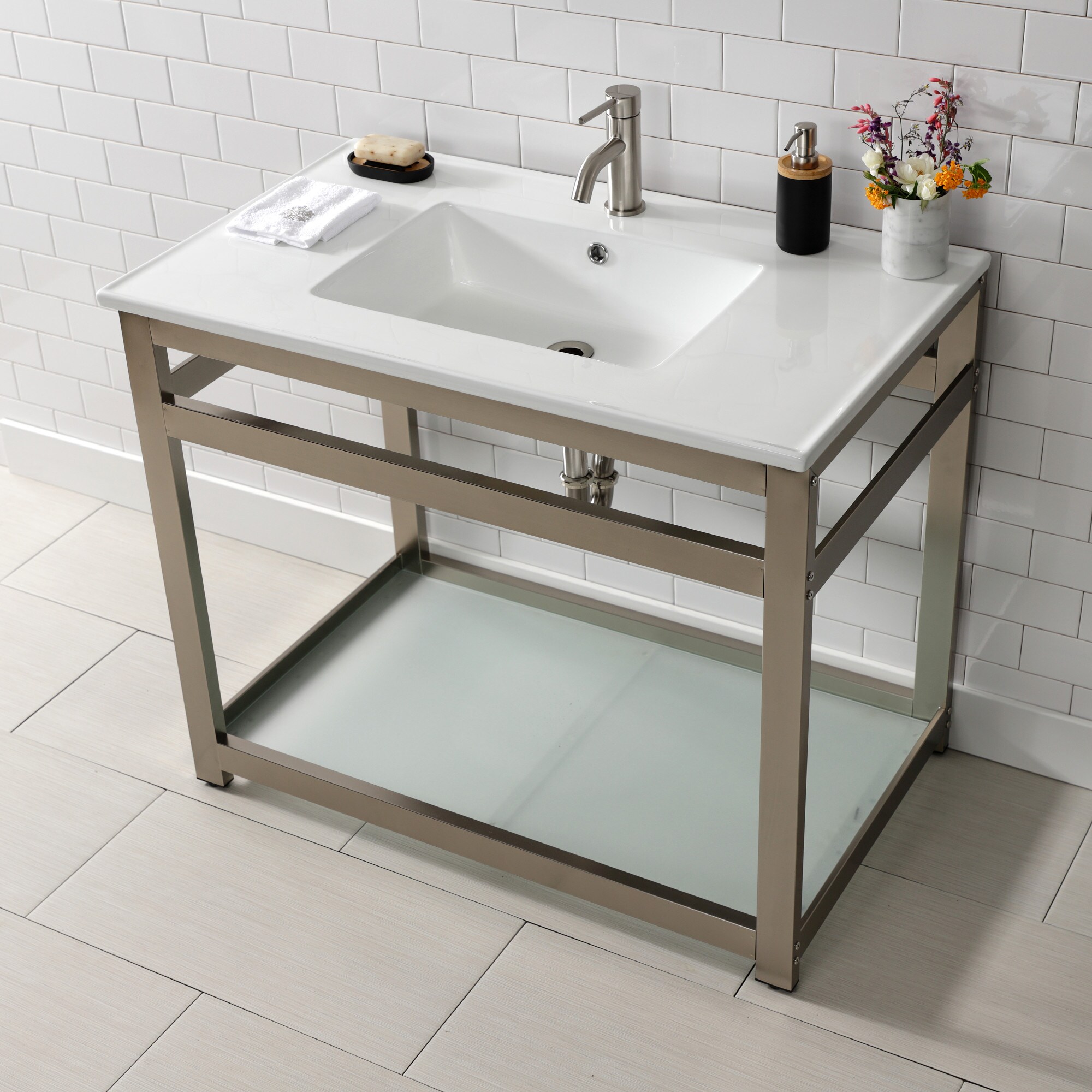 Kingston Brass WLVWP3722B8 Bath-Sink - View #4