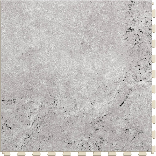 Perfection Floor Tile Travertine Collection Silver/Satin Vinyl Tile Sample Perfection Floor Tile Travertine Collection Silver/Satin Vinyl Tile Sample
