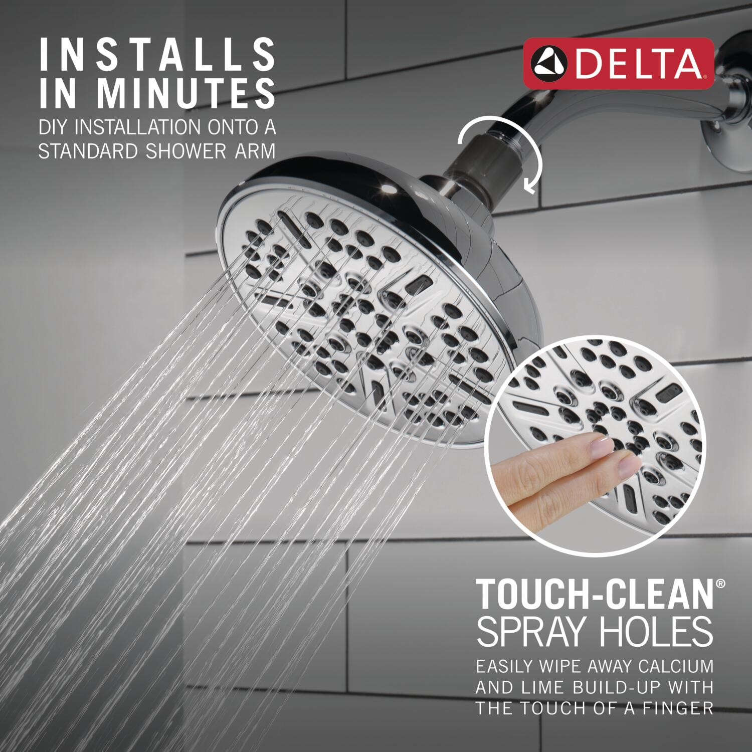 Delta 75898C Fixed-Showerhead - View #4