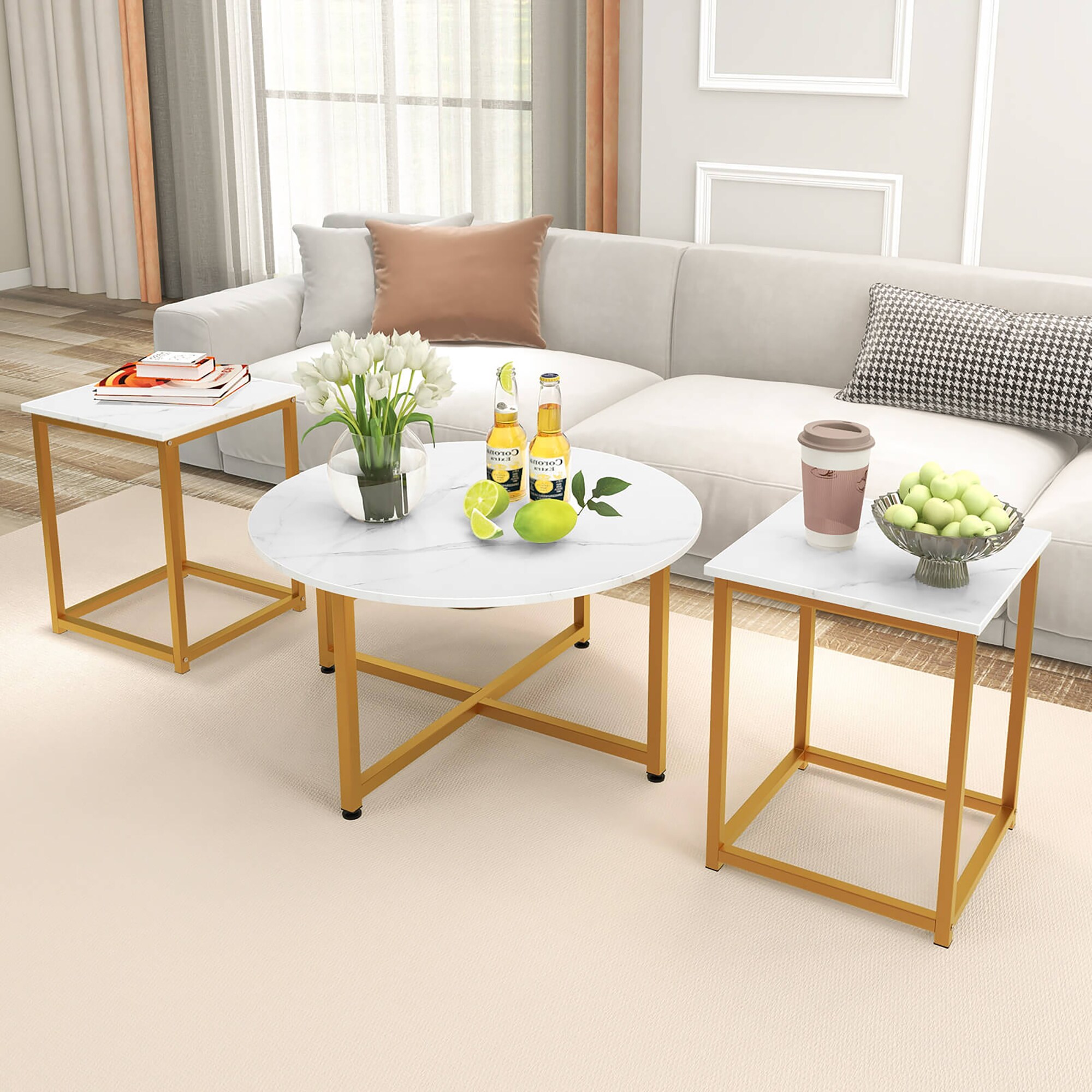 Costway HCST03465 Coffee-Tables - View #7