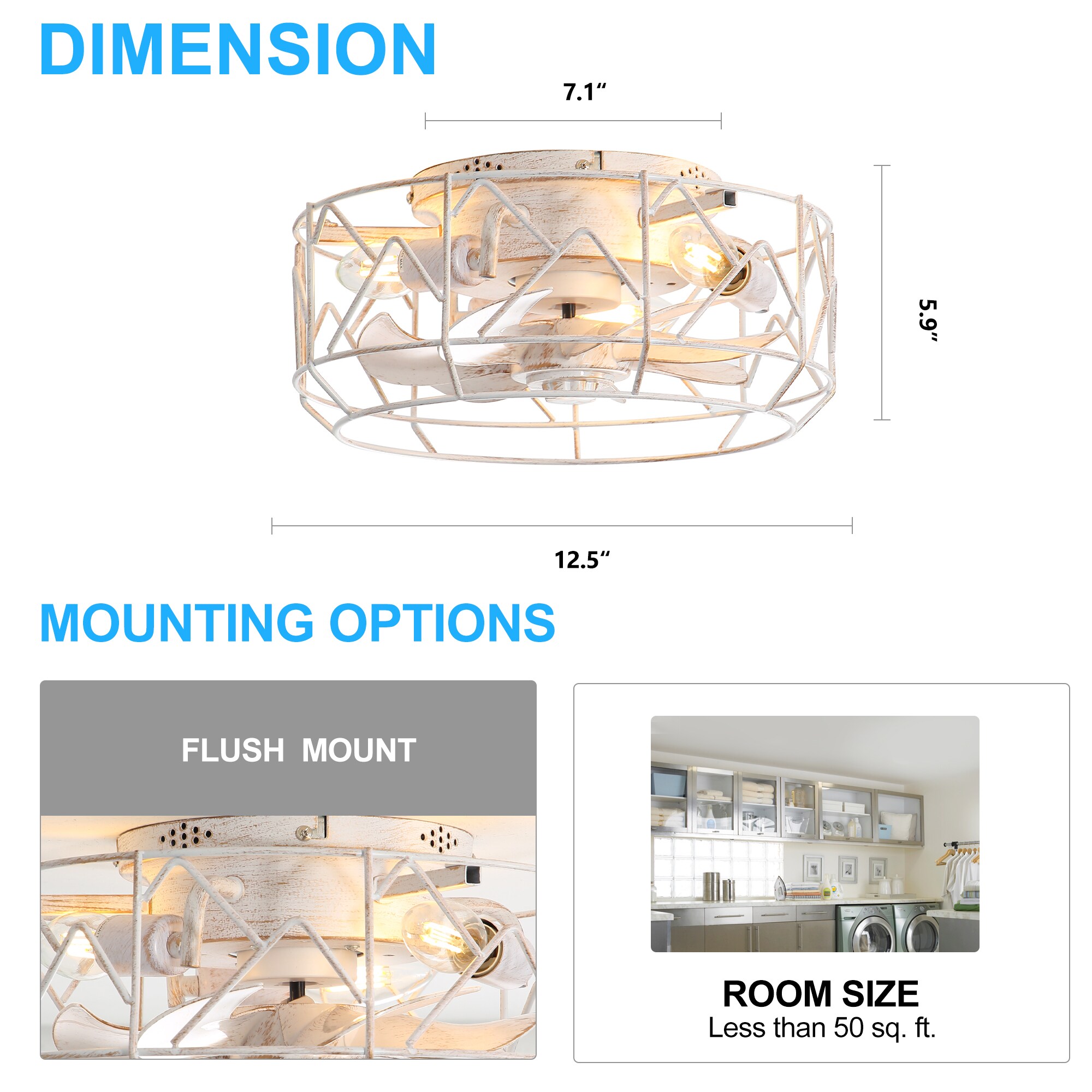 Breezary 35026-WG Ceiling-Fans - View #8