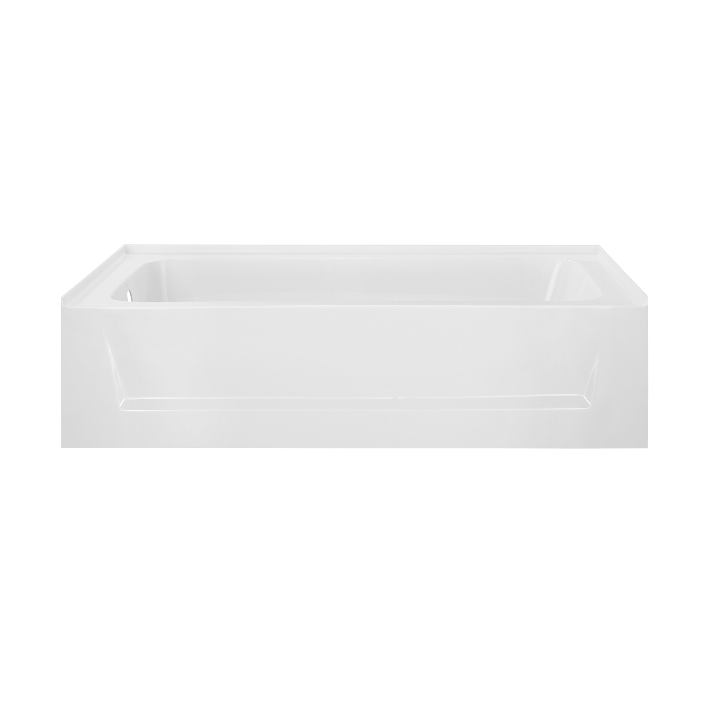Swiss Madison SM-25-ABTOU03WH Tours 60-in x 32-in Glossy White Acrylic Rectangular Alcove Soaking bathtub ( Left Drain )