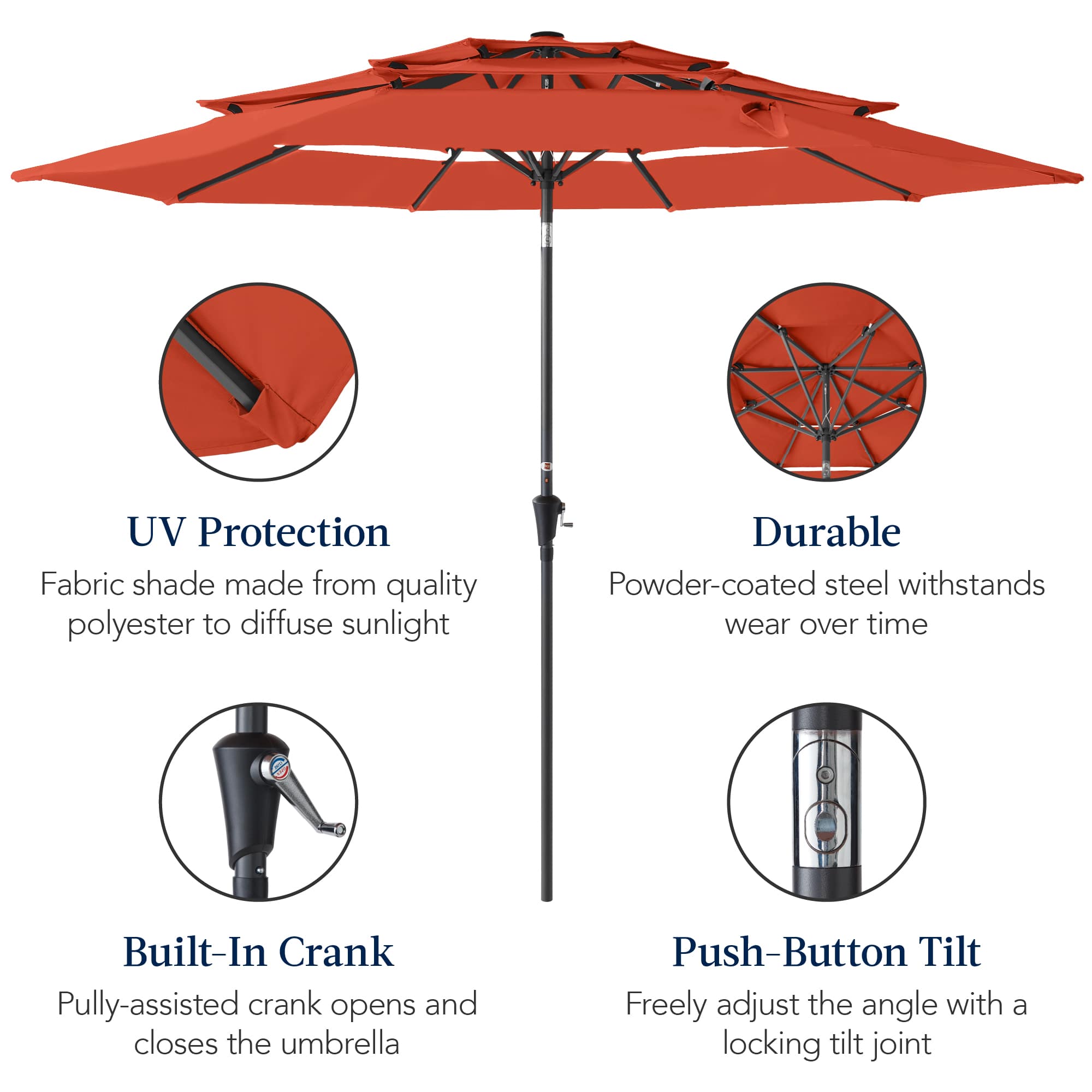 Best Choice Products SKY9625 Umbrellas-2 - View #6