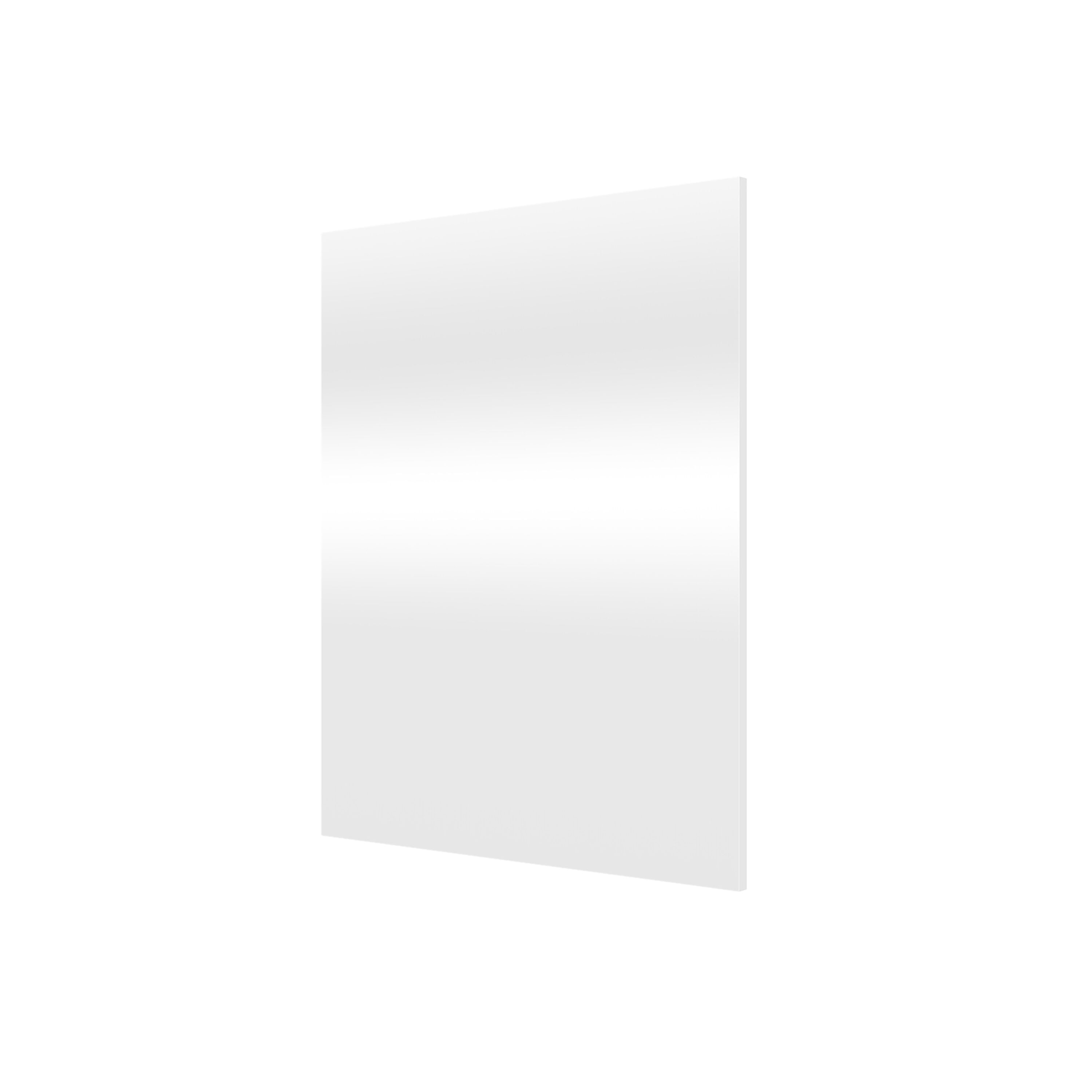 Gardner Glass Products 48-in W x 36-in H White MDF Transitional Mirror Frame Kit Hardware Included | 15032