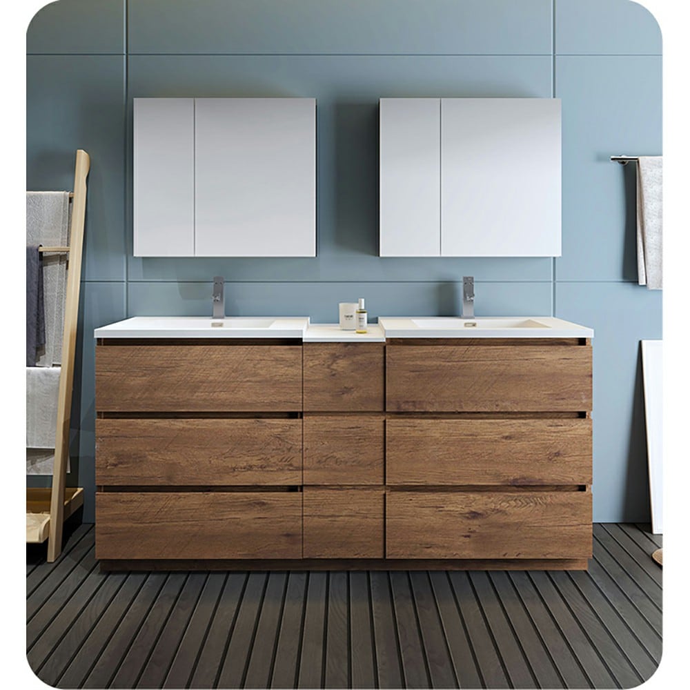 Fresca Solid Wood Frame Bathroom Vanities with Tops at Lowes.com