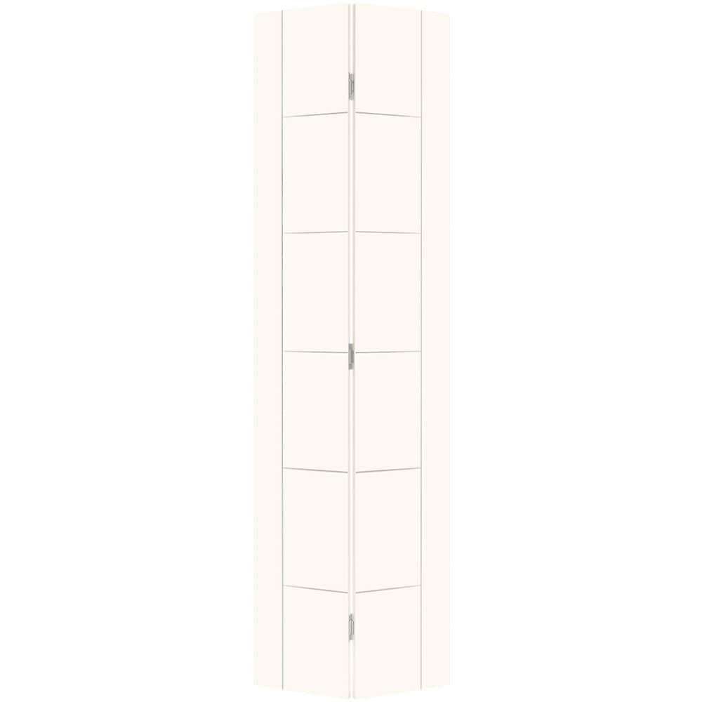 Masonite Berkley 24-in X 80-in Snowstorm Flush Smooth Hollow Core ...