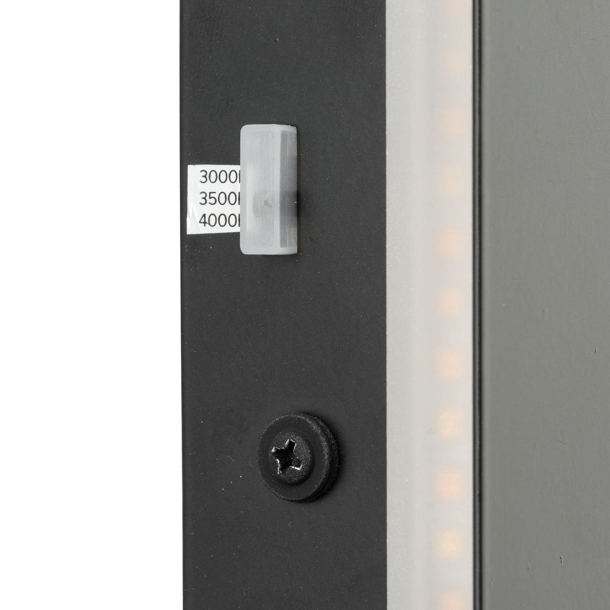 24" Matte Black LED Contemporary Outdoor Wall Light