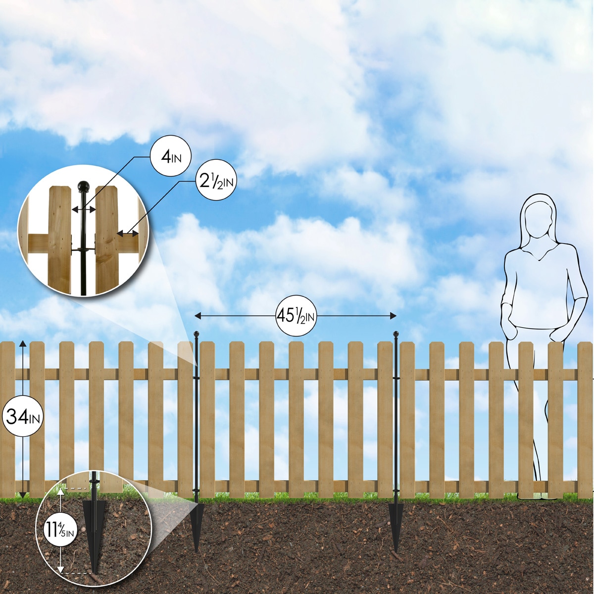 YARDLINK 820415S Wood-Fence-Panels - View #16