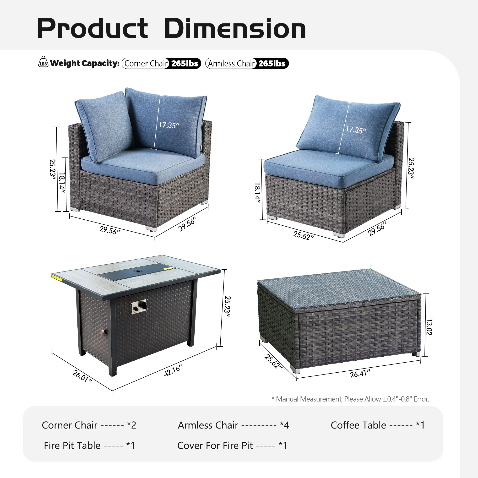 Pouuin SYZHOP305 Patio-Sofas-Daybeds - View #2