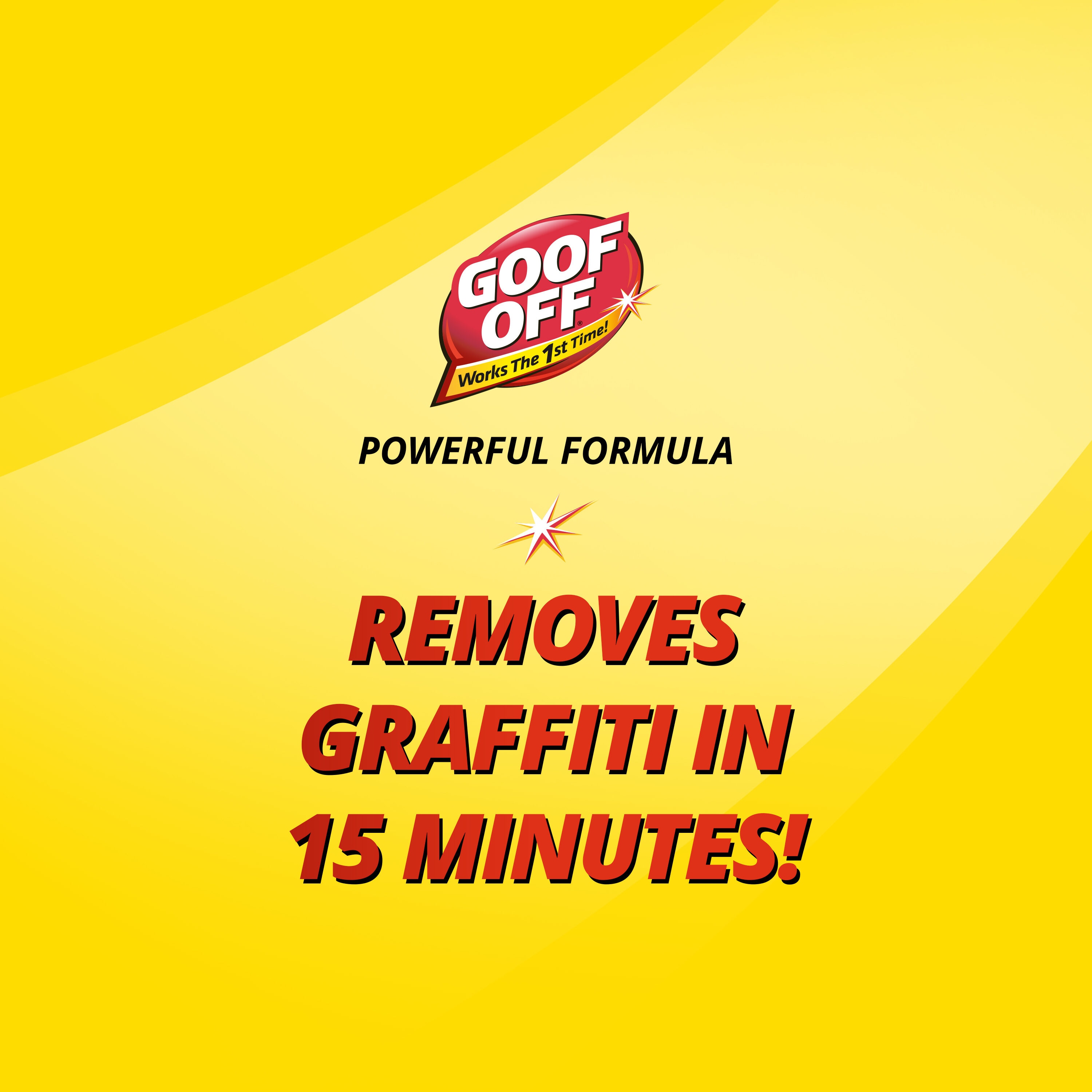 Goo Gone Graffiti Remover, 24 Oz Spray Bottle, 4/Carton - WMN2132