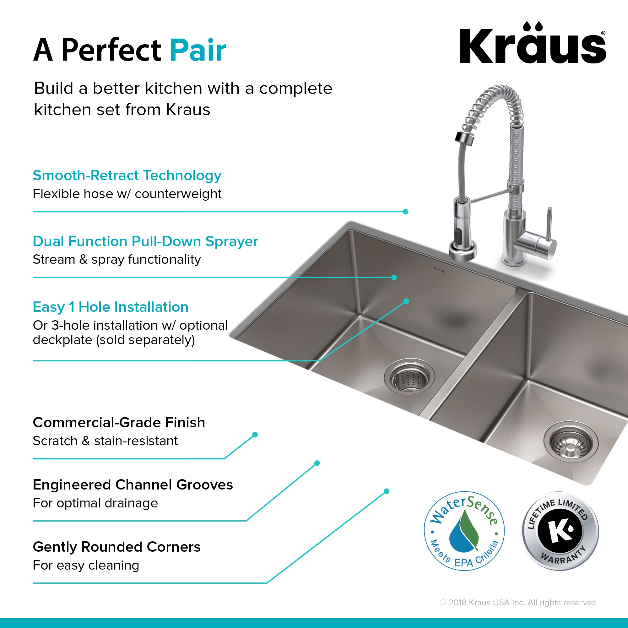 Kraus KHU103-33-1610-53CH Kitchen-Sinks - View #7