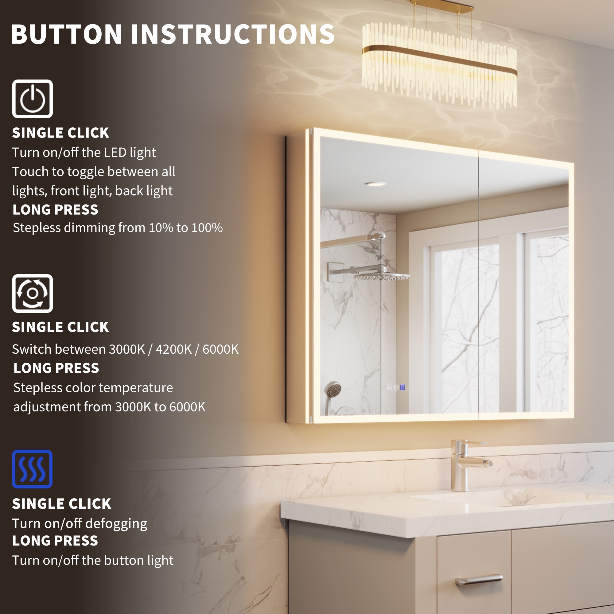 ExBrite MC5436V11TX Bathroom-Medicine-Cabinets - View #4