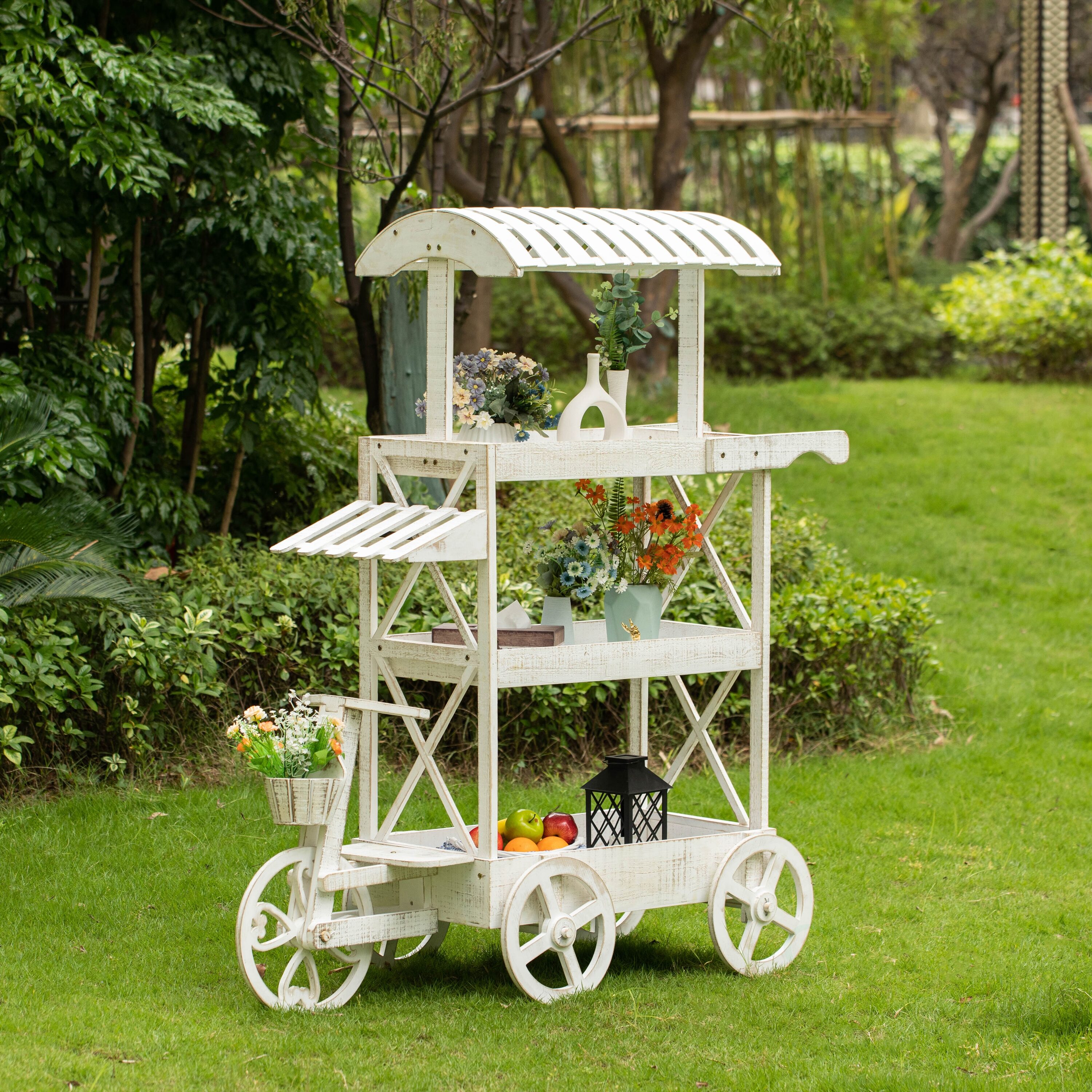 Vintiquewise QI004641 Plant-Stand - View #2