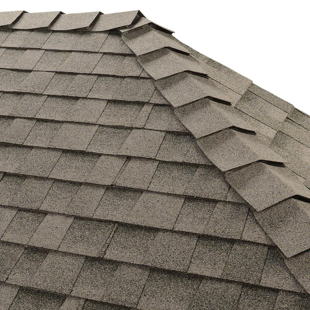 Gaf Ridglass Birchwood Hip And Ridge Roof Shingles 31 Lin Ft Per