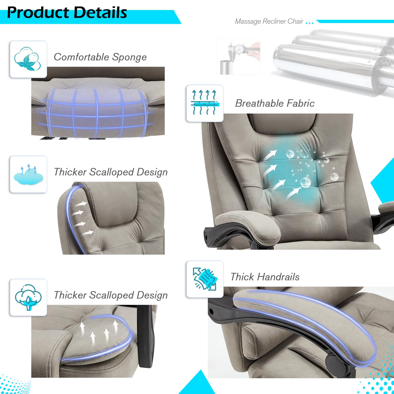 AECOJOY 13058GGR-LS01 Office-Chairs - View #7