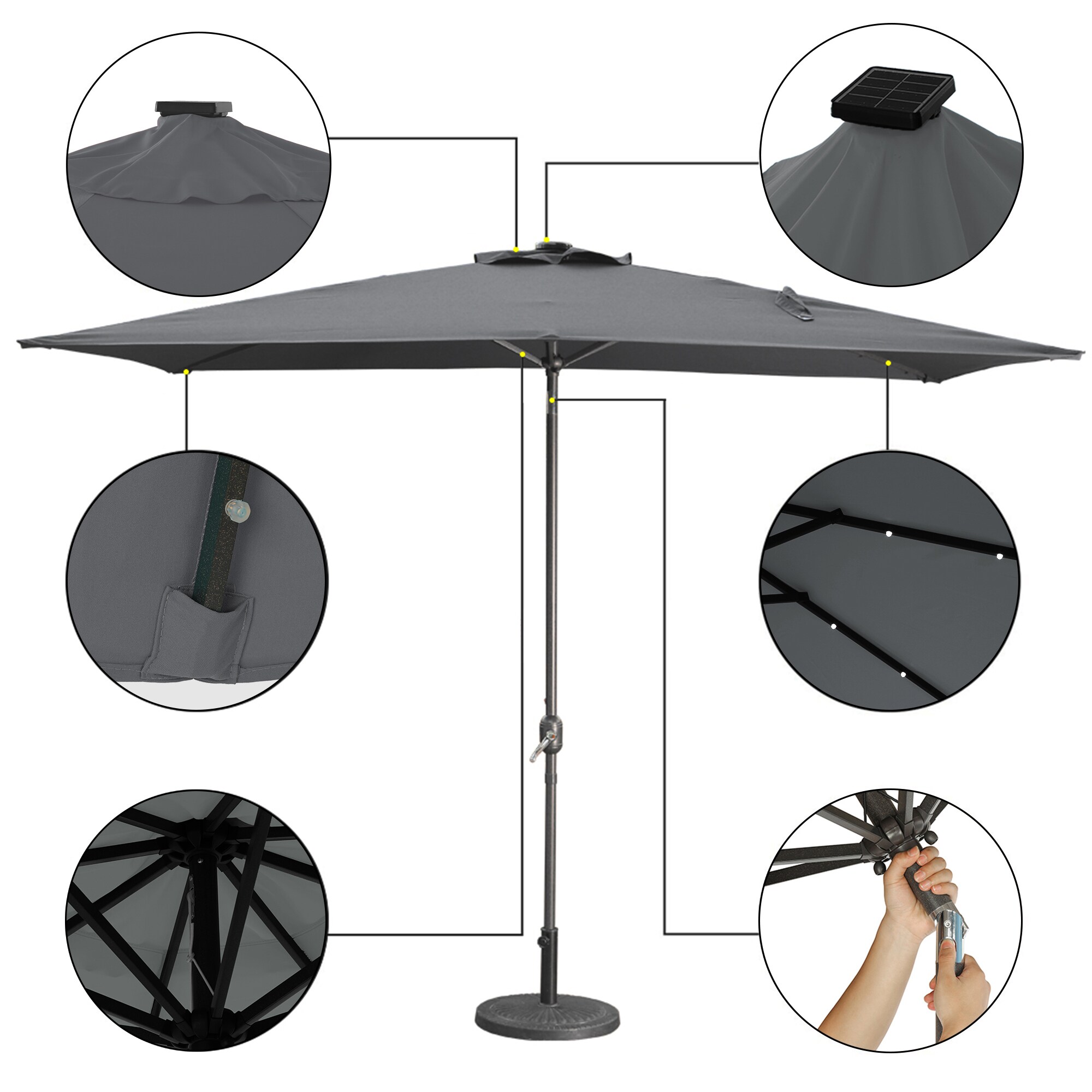 CASAINC WF-OP3928BE Umbrellas-2 - View #4