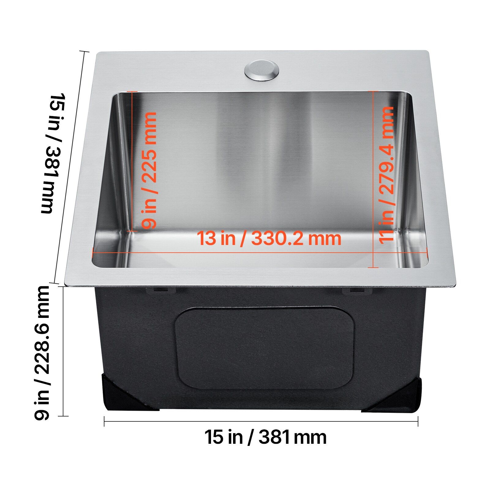 Mecale YAS-MH2QCM Kitchen-Sinks - View #3