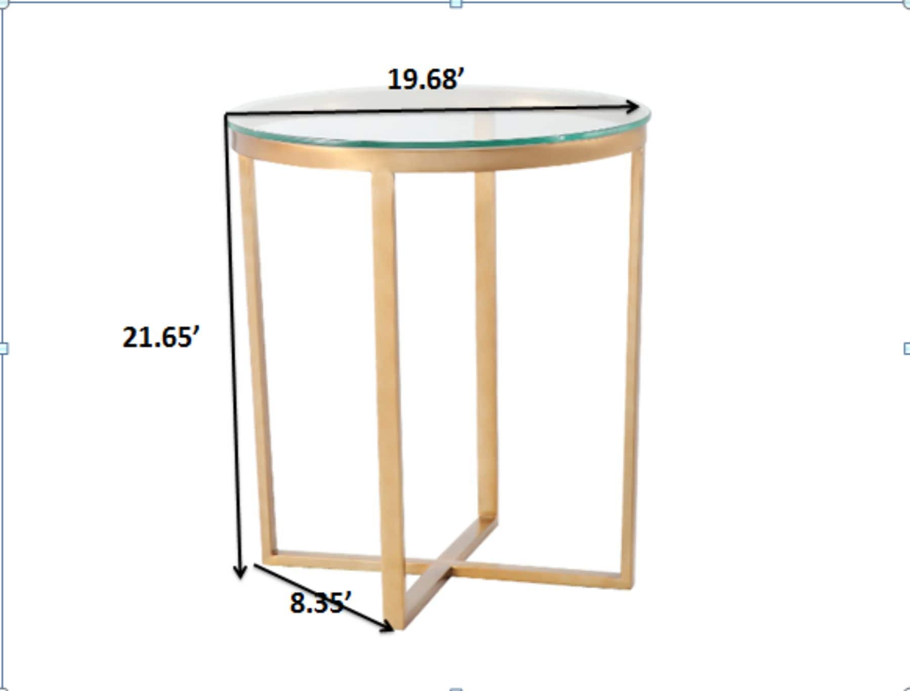 CASAINC WF-ET-954H-GL End-Tables - View #3
