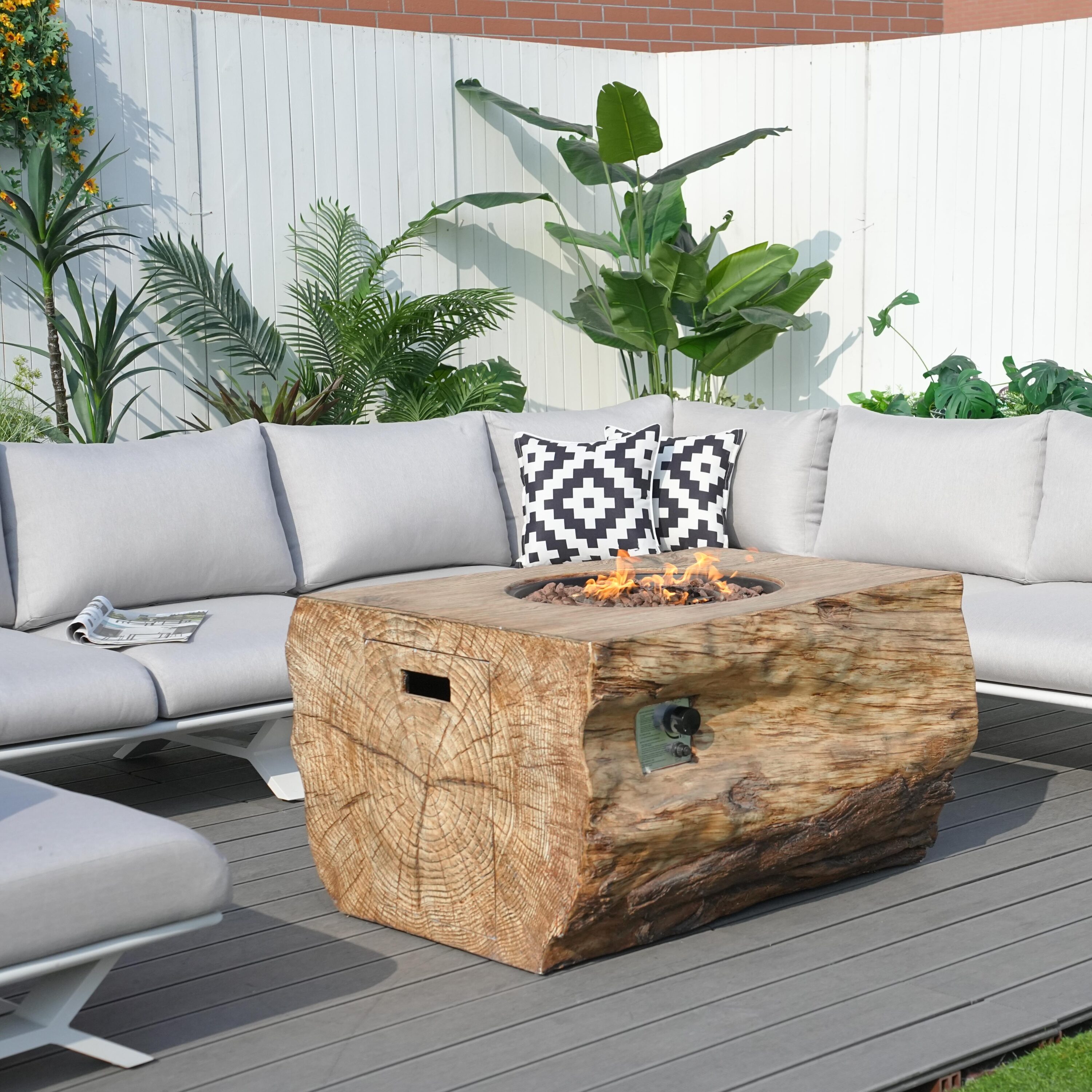 Direct Wicker DWG-2323WH2170 Patio-Conversation-Sets - View #7