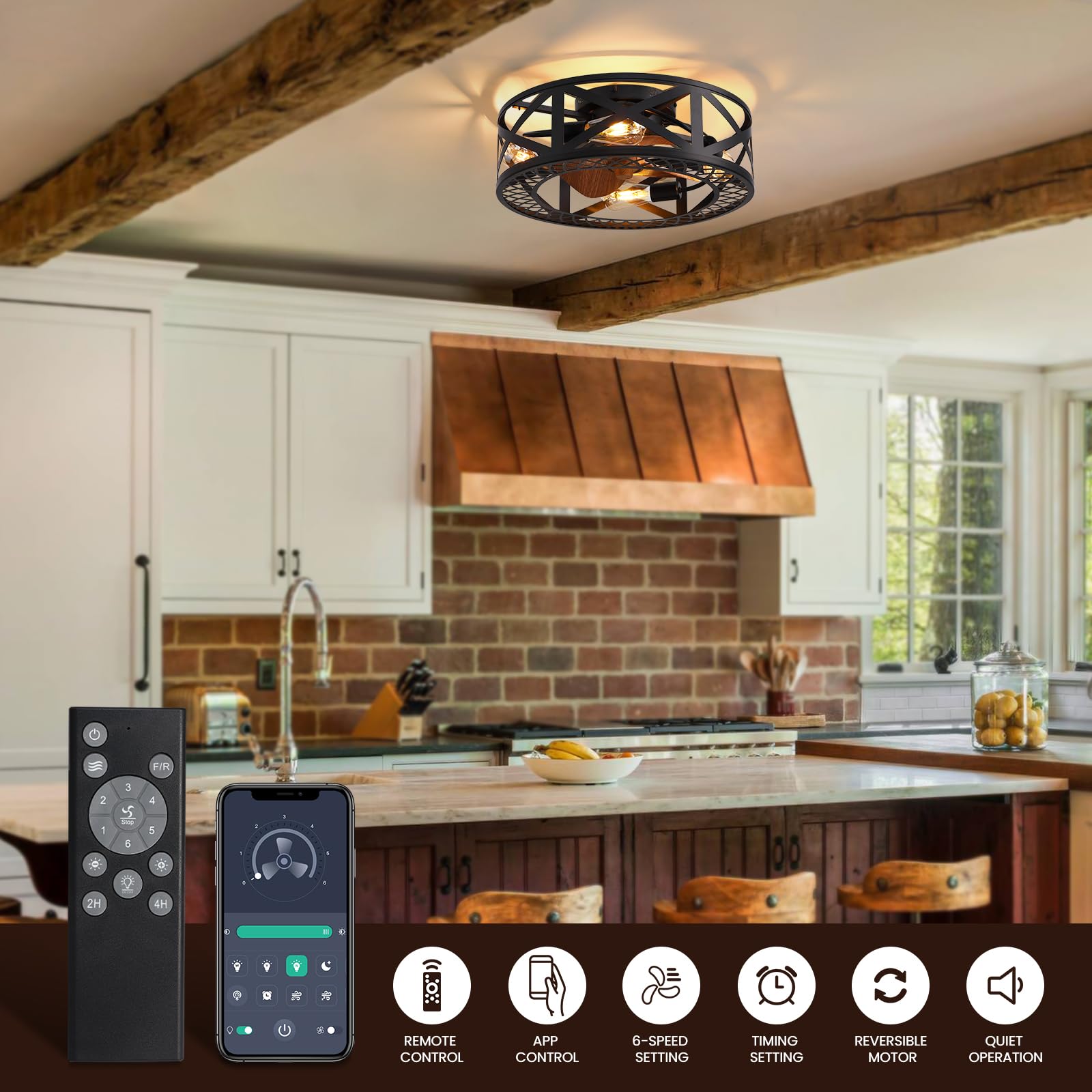 SILJOY CFL-1133-02 Ceiling-Fans - View #2