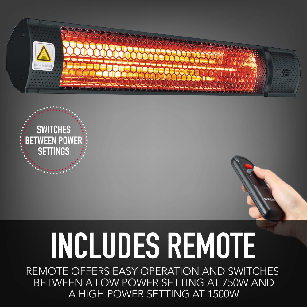 Permasteel PH-90204-BK Outdoor-Electric-Patio-Heaters - View #6