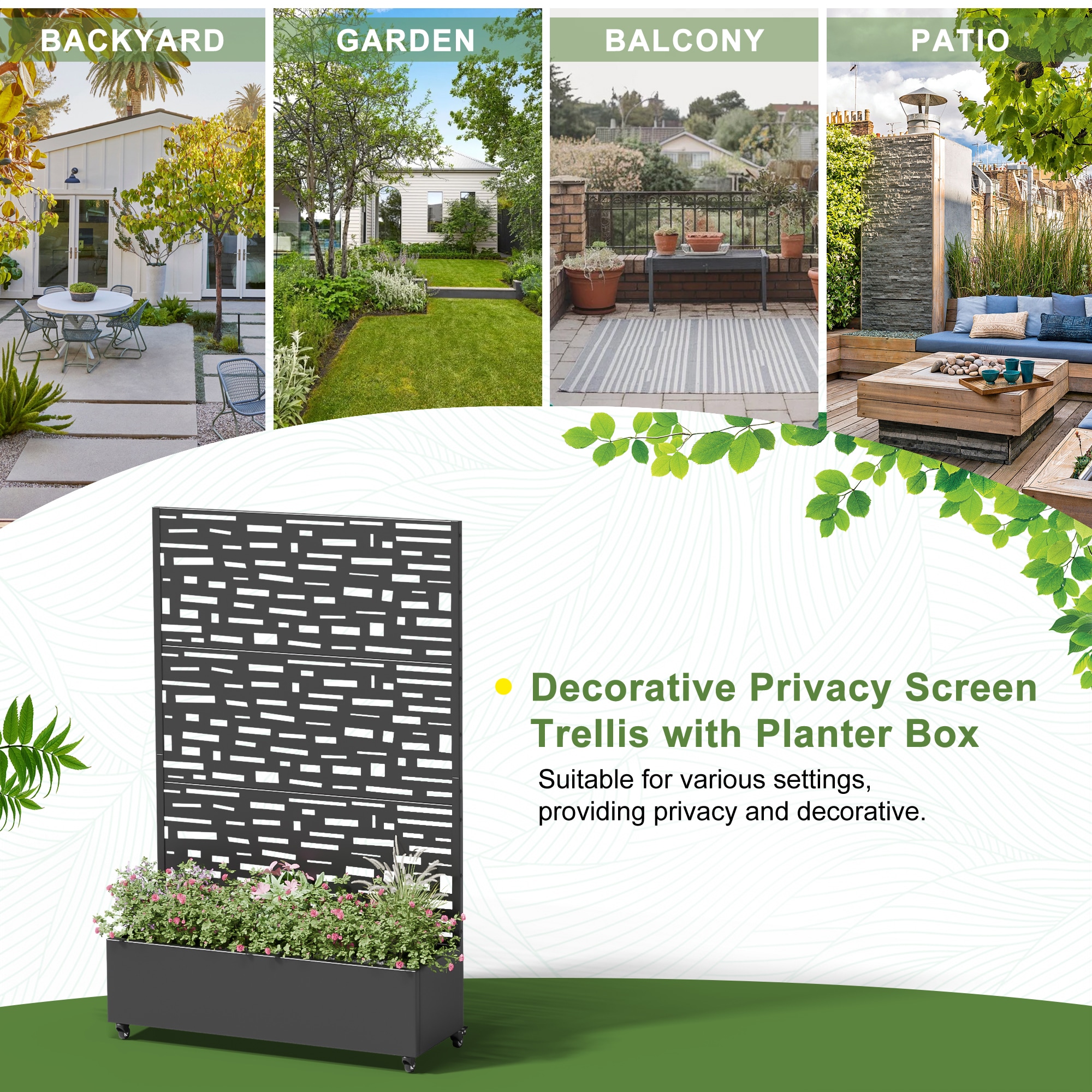 Misty Moon LW0409-RPB-ZZX054 Raised-Planter-Boxes - View #5