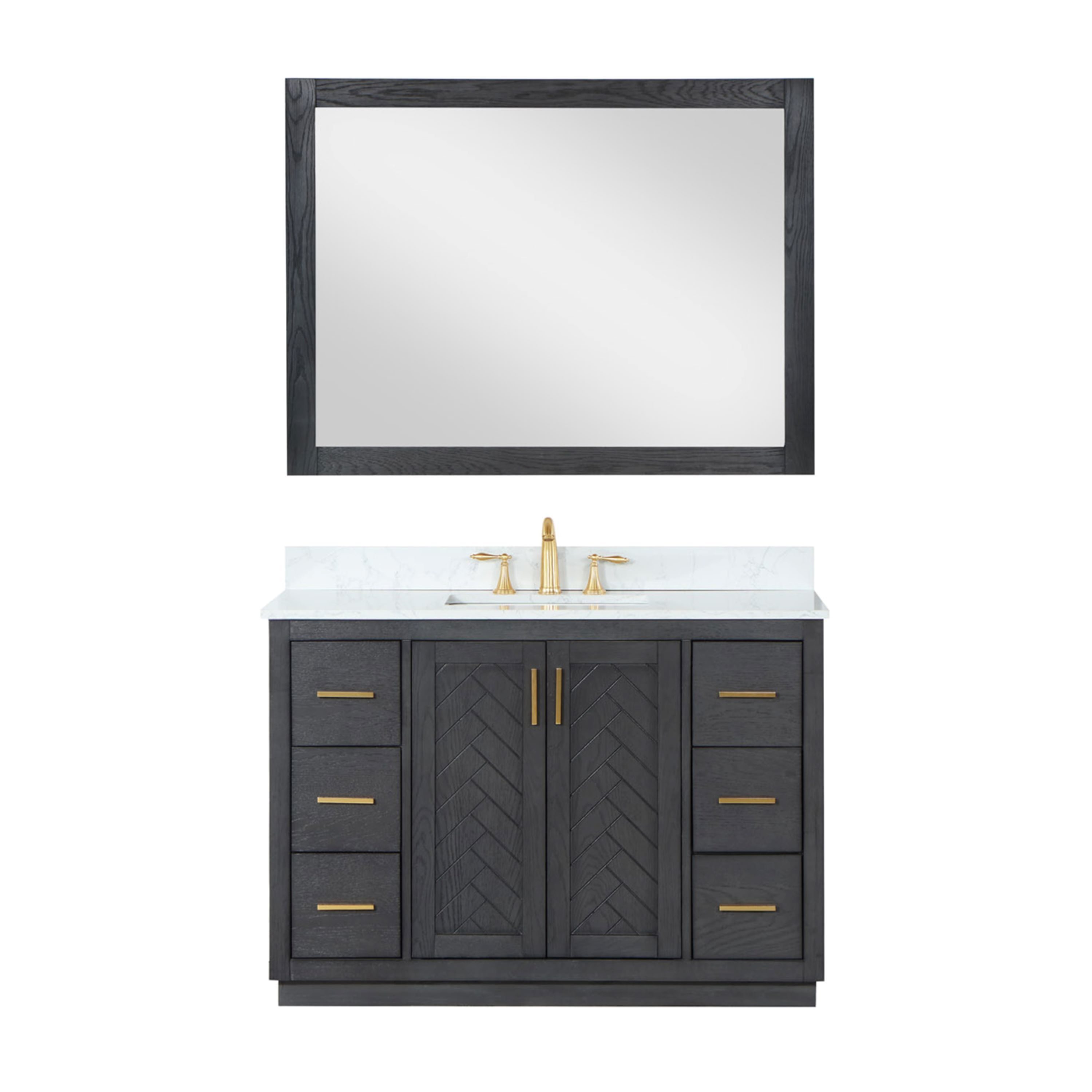 Altair 543048-BN-GW Bath-Vanity-Combo - View #8