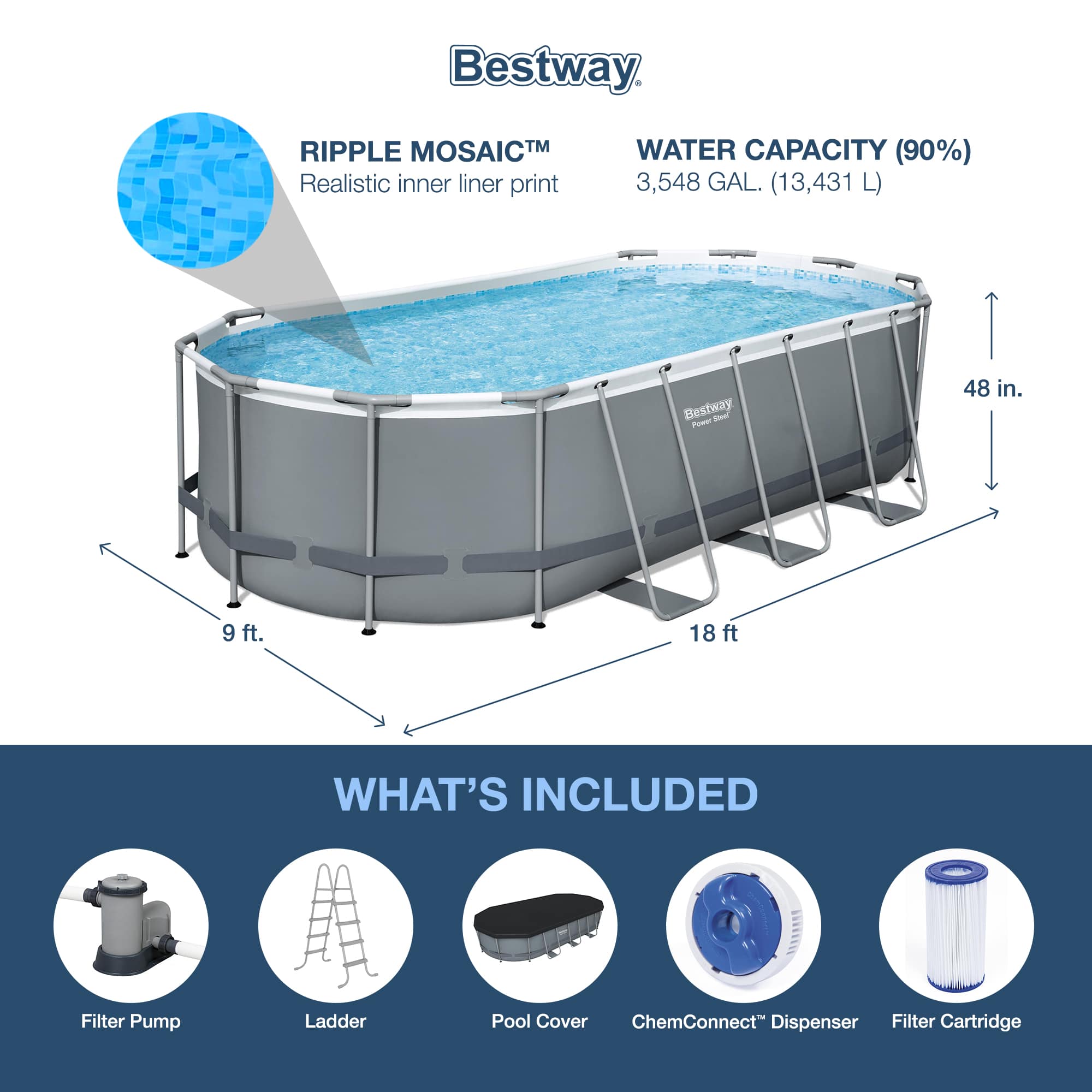 Bestway 133275 Above-Ground-Pools - View #2